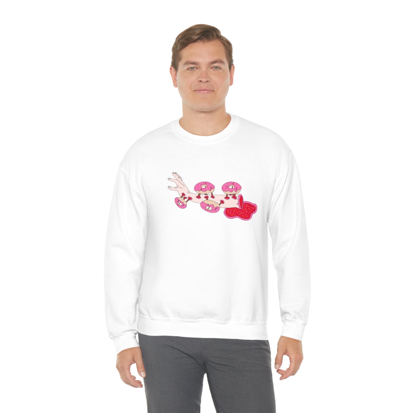 Clarice Benz, Surprise Crewneck Sweatshirt