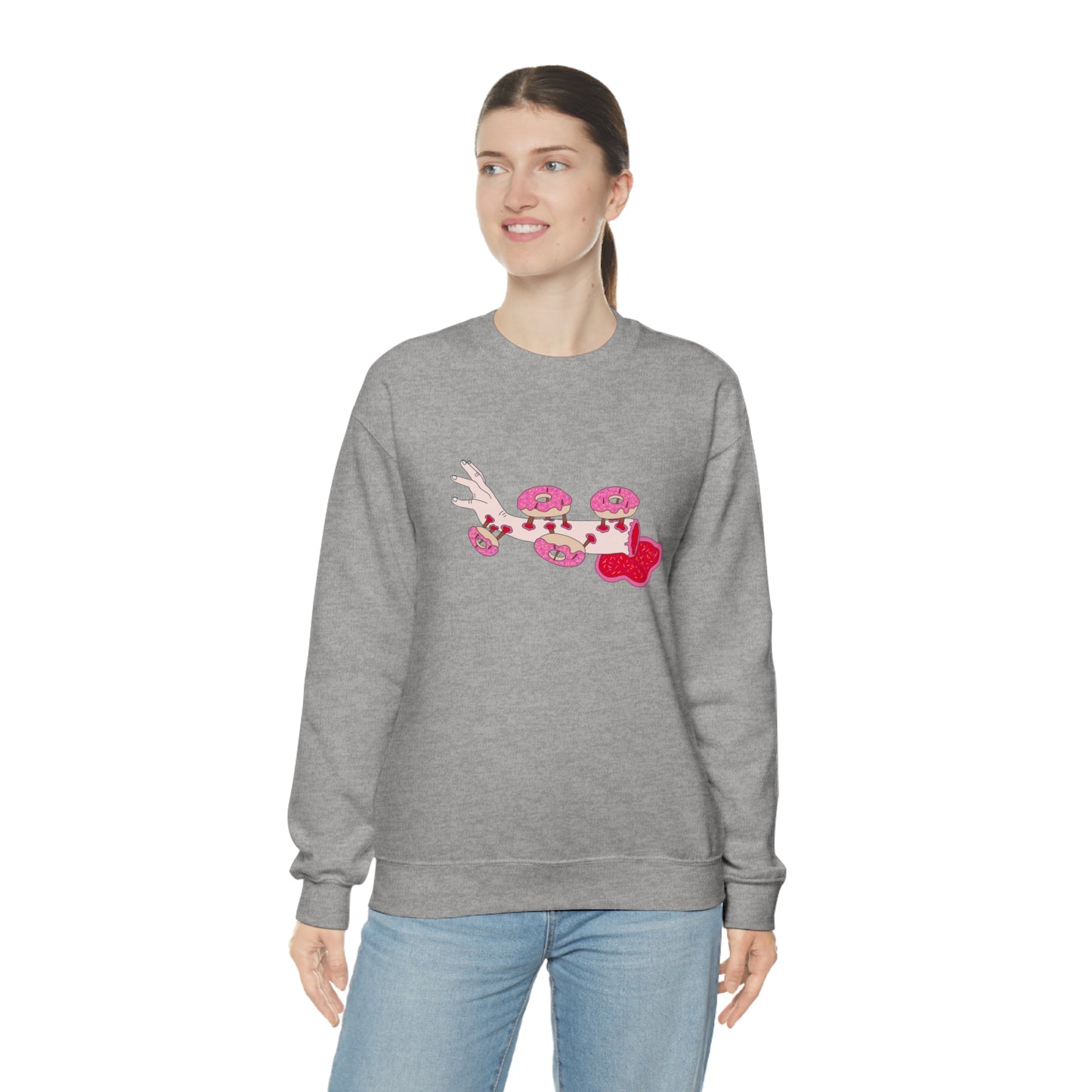 Clarice Benz, Surprise Crewneck Sweatshirt