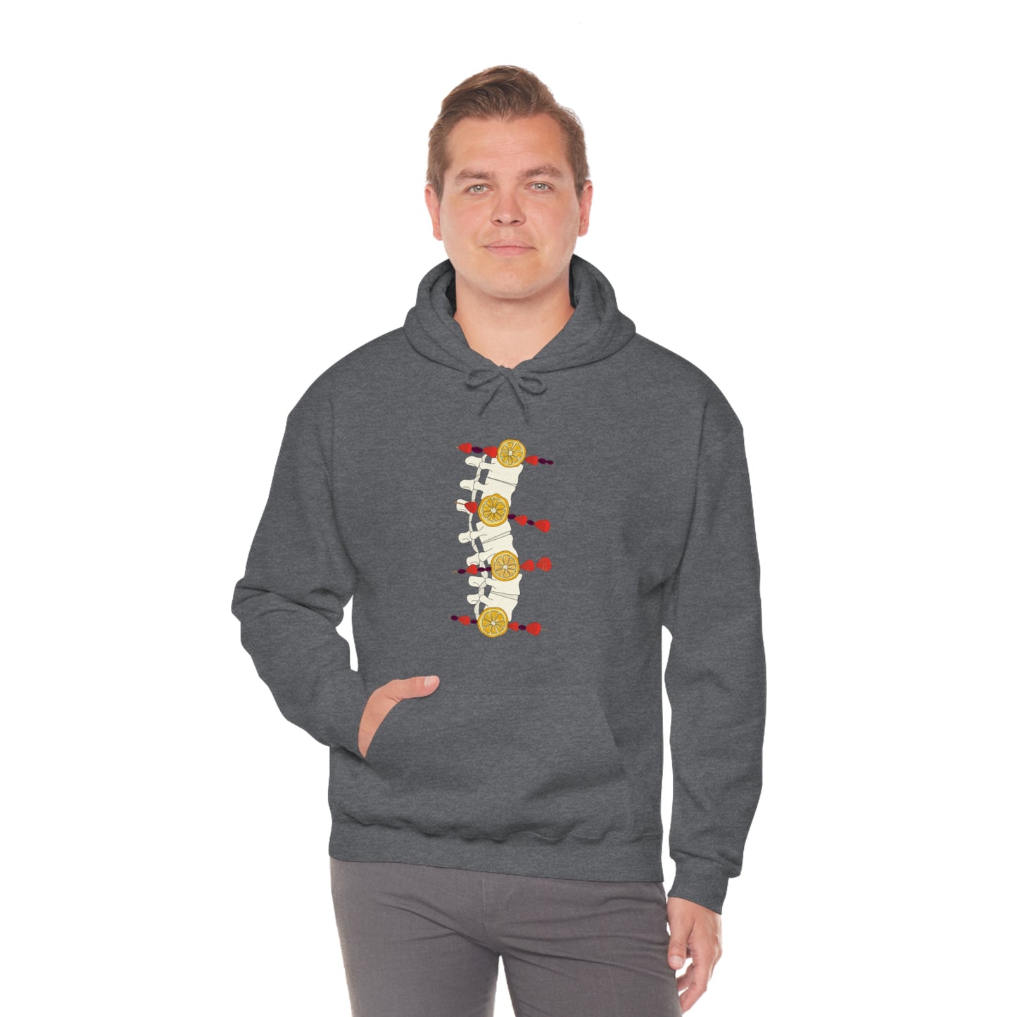 Clarice Benz, Spinal Fruit Kabob Hoodie
