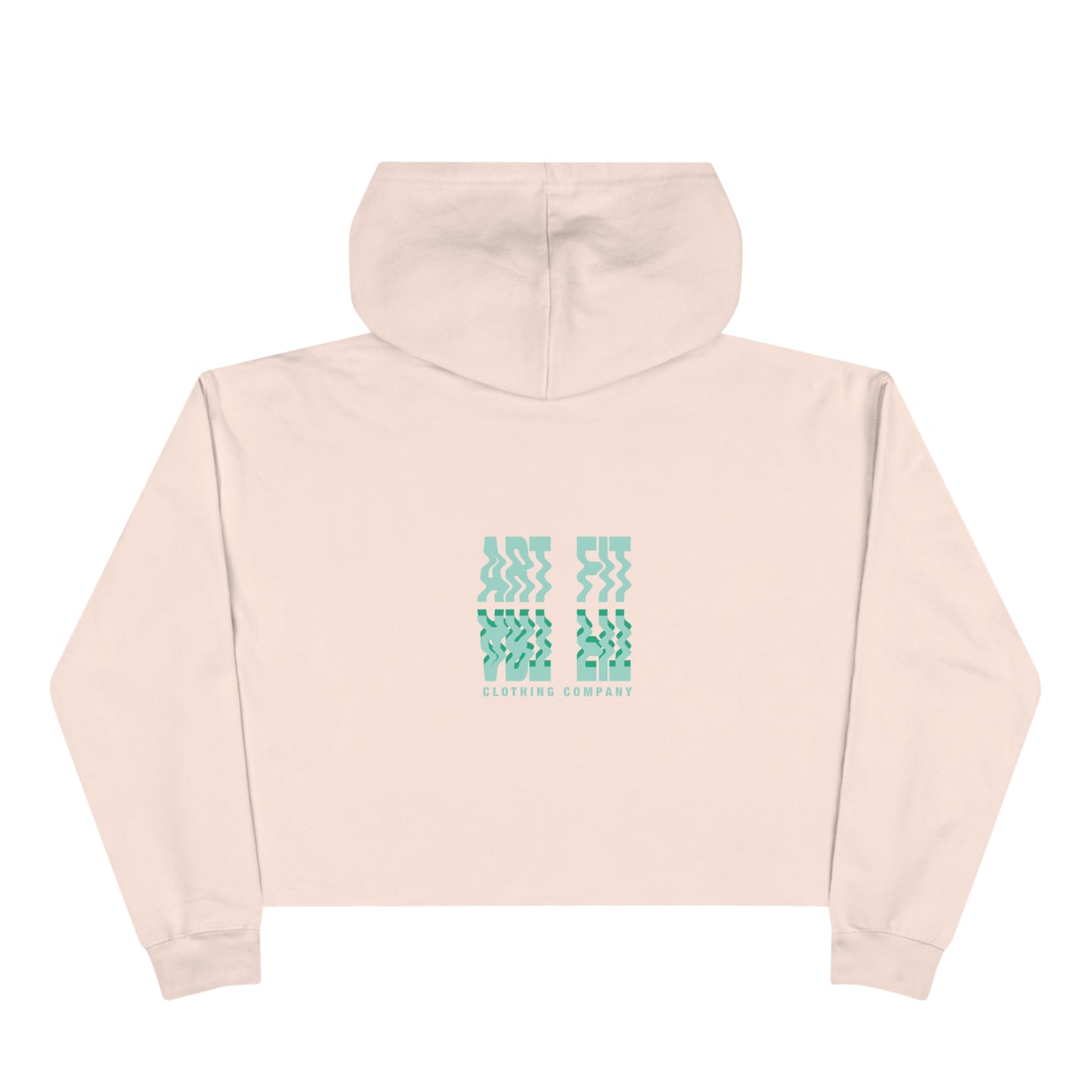 Carly Kozacheck, Flower Koi Fish Crop Hoodie