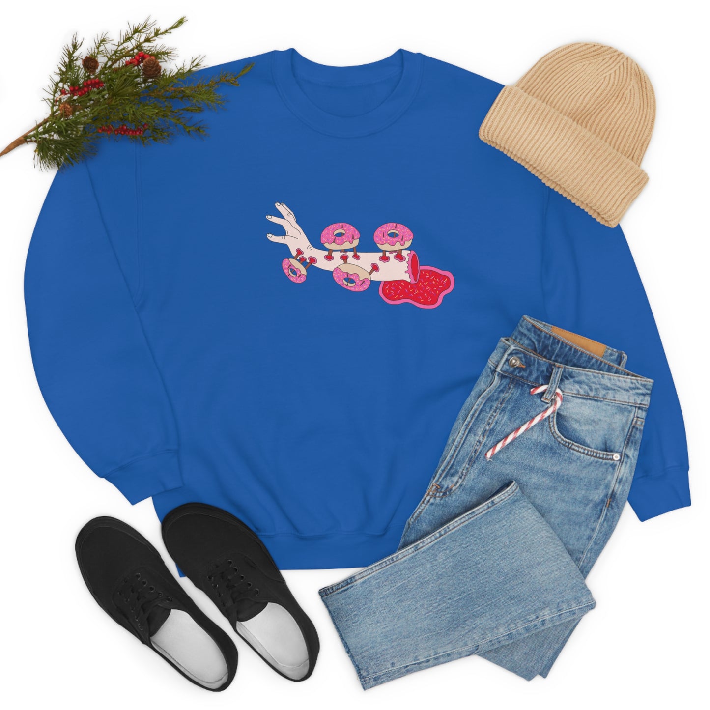 Clarice Benz, Surprise Crewneck Sweatshirt