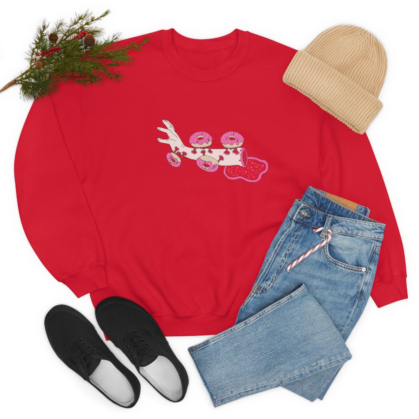 Clarice Benz, Surprise Crewneck Sweatshirt
