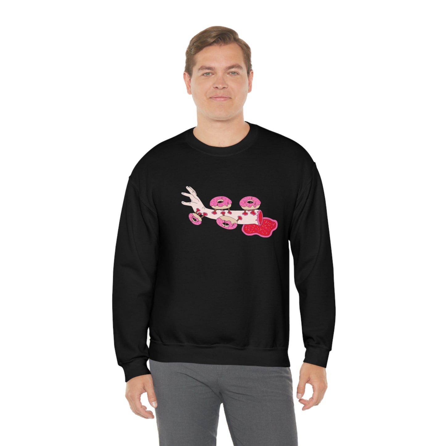 Clarice Benz, Surprise Crewneck Sweatshirt