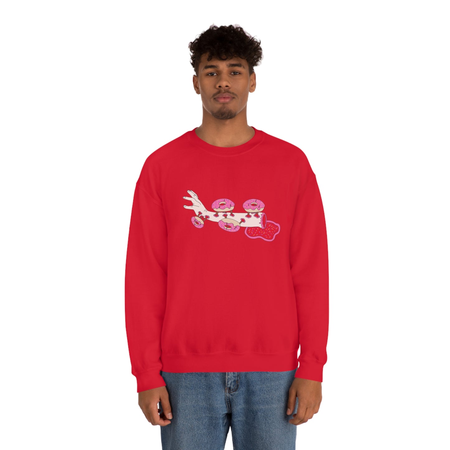Clarice Benz, Surprise Crewneck Sweatshirt