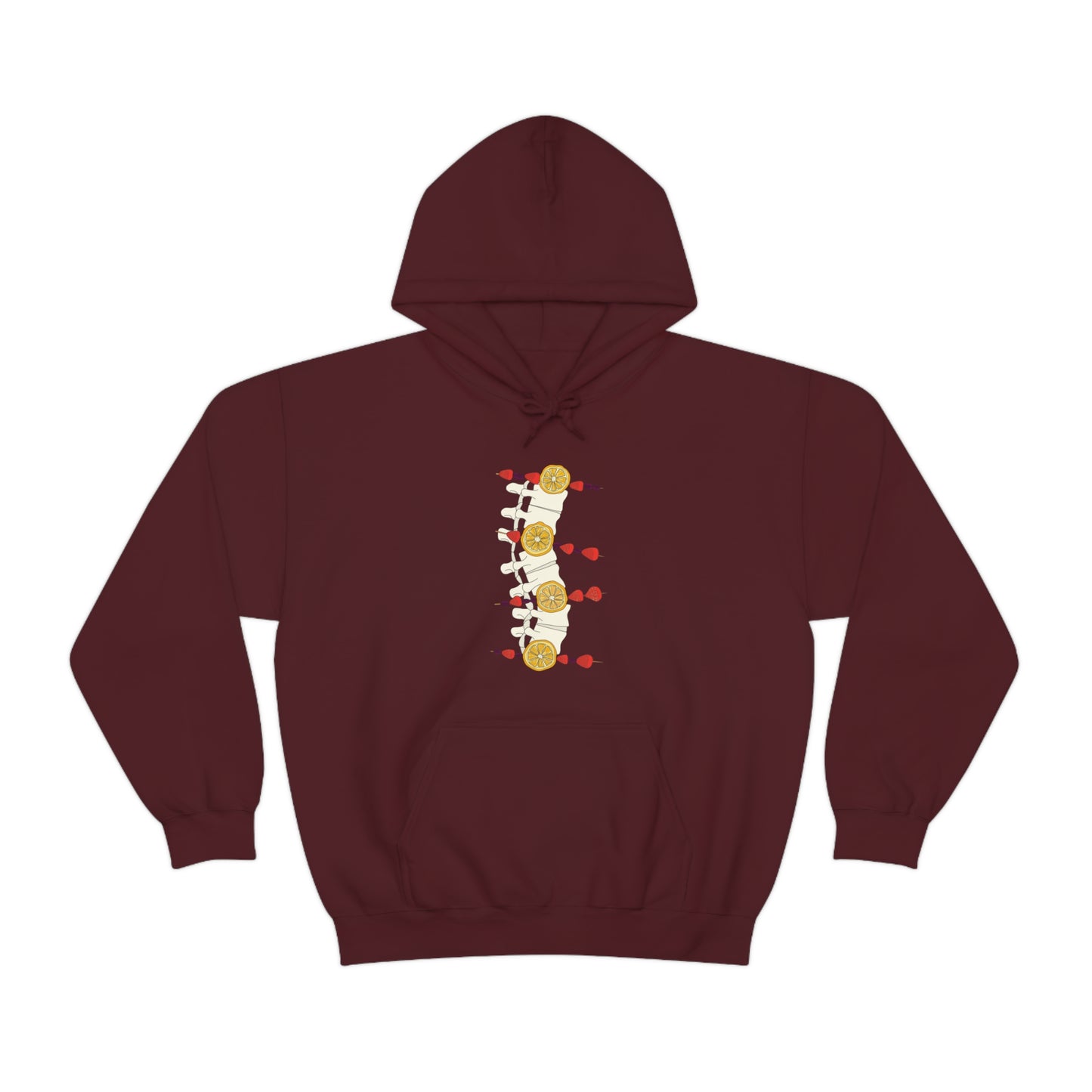 Clarice Benz, Spinal Fruit Kabob Hoodie