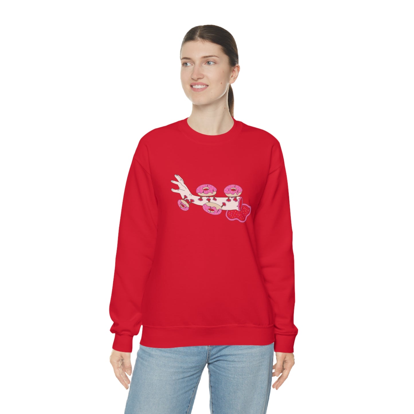 Clarice Benz, Surprise Crewneck Sweatshirt