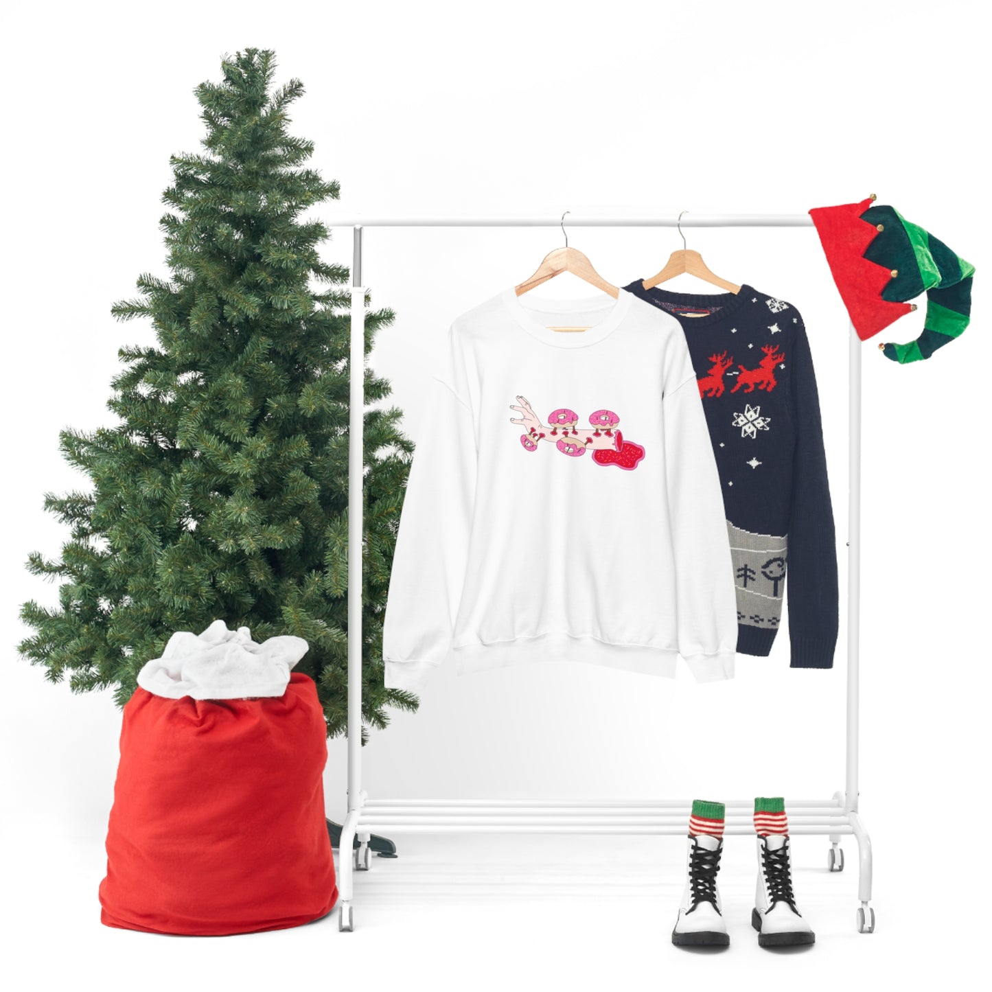 Clarice Benz, Surprise Crewneck Sweatshirt