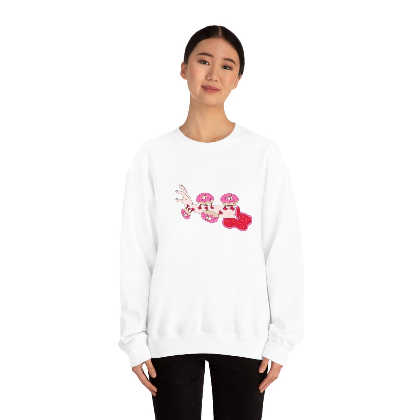 Clarice Benz, Surprise Crewneck Sweatshirt