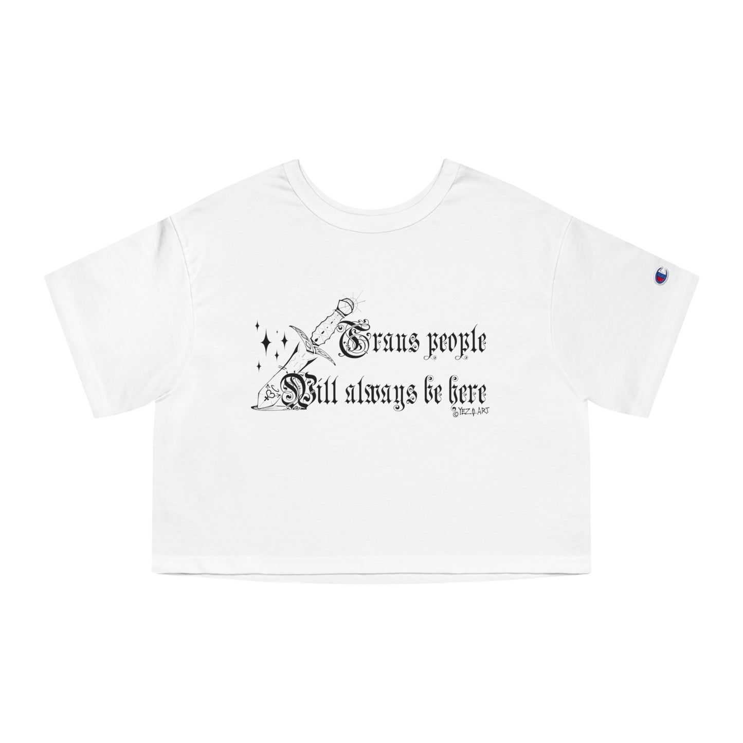 Perci Arai, Trans Life Champion Heritage Cropped T-Shirt