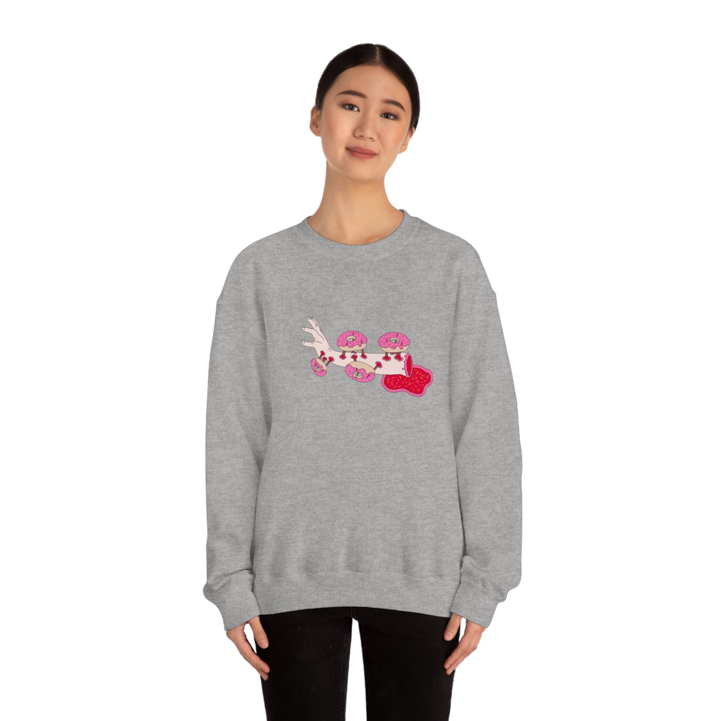 Clarice Benz, Surprise Crewneck Sweatshirt