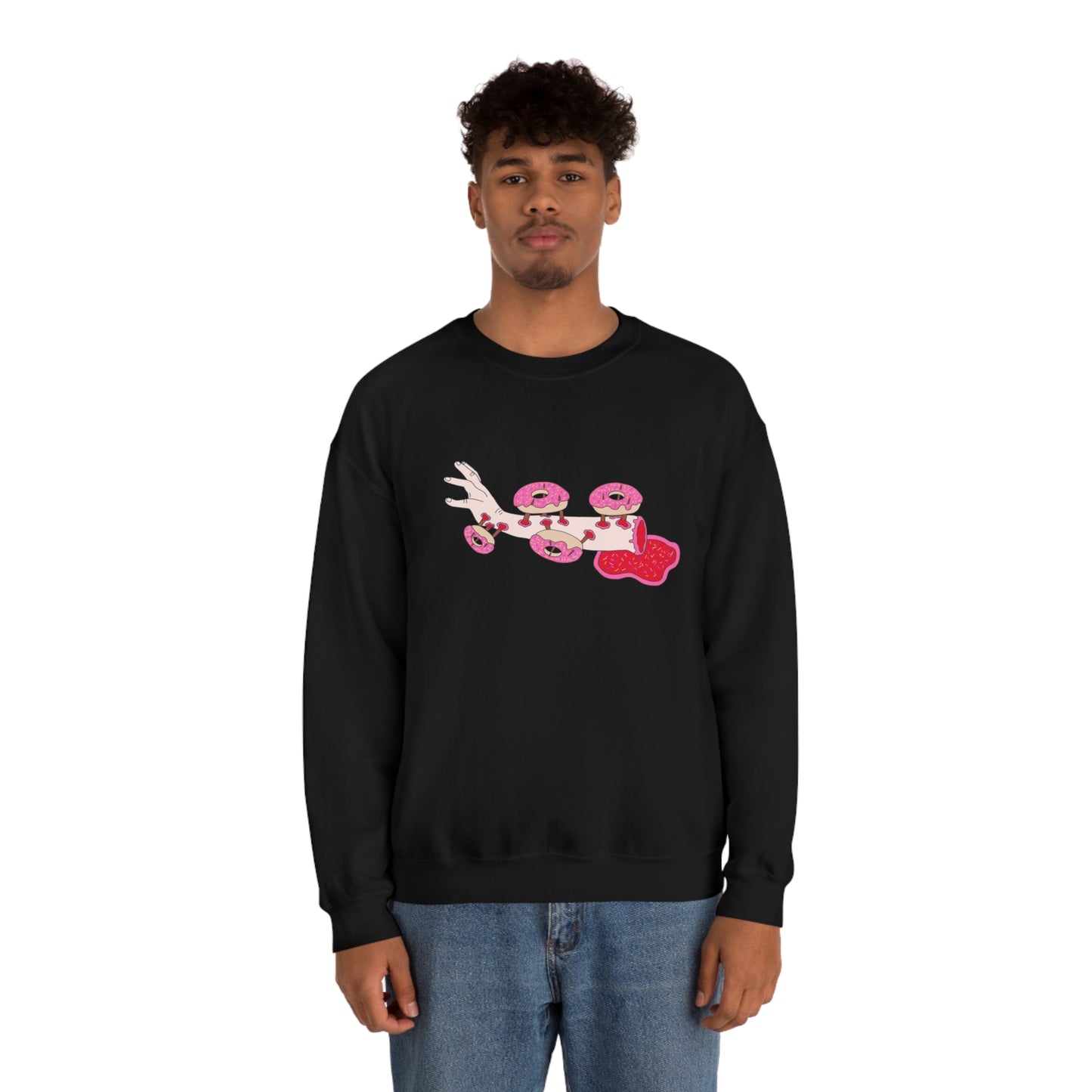 Clarice Benz, Surprise Crewneck Sweatshirt