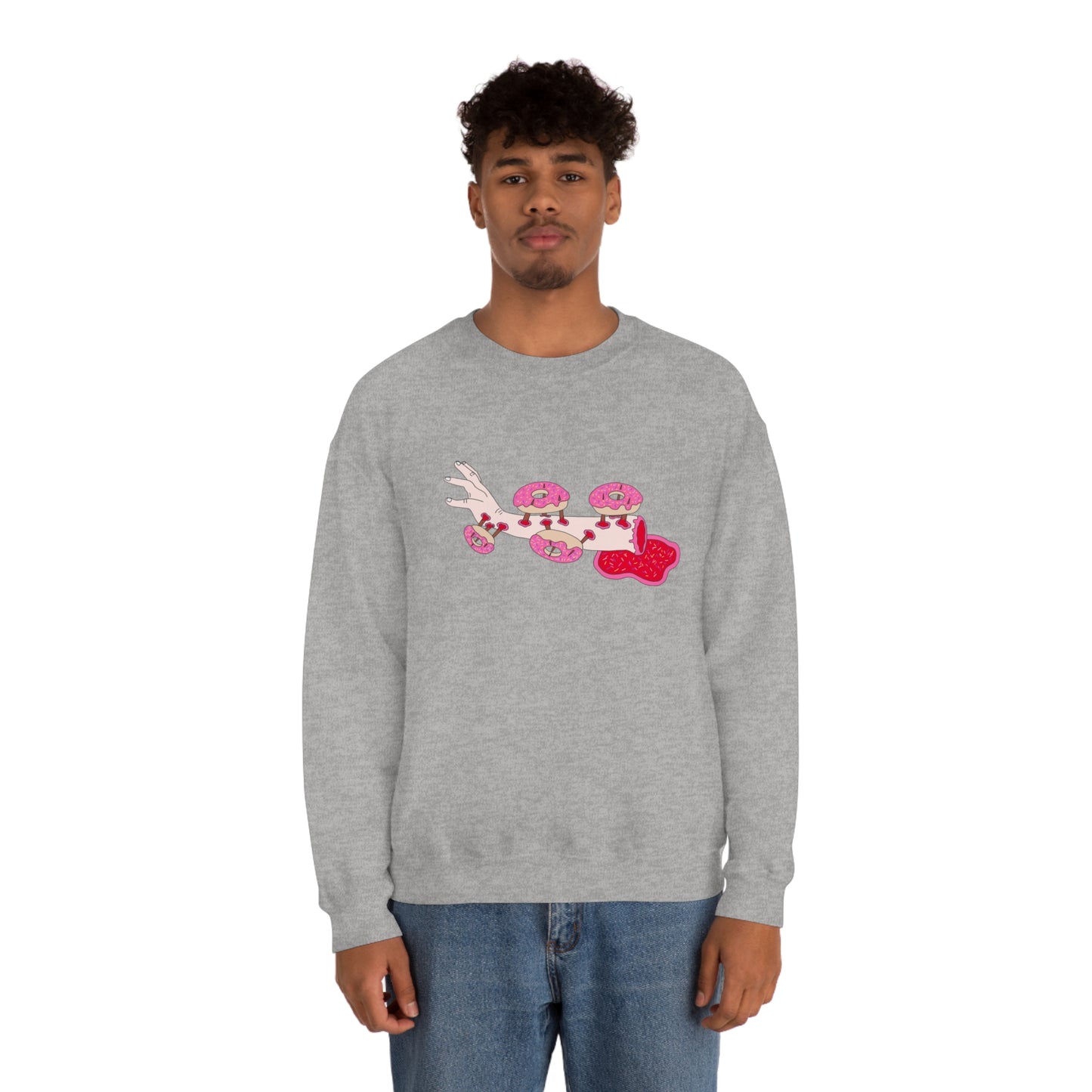 Clarice Benz, Surprise Crewneck Sweatshirt