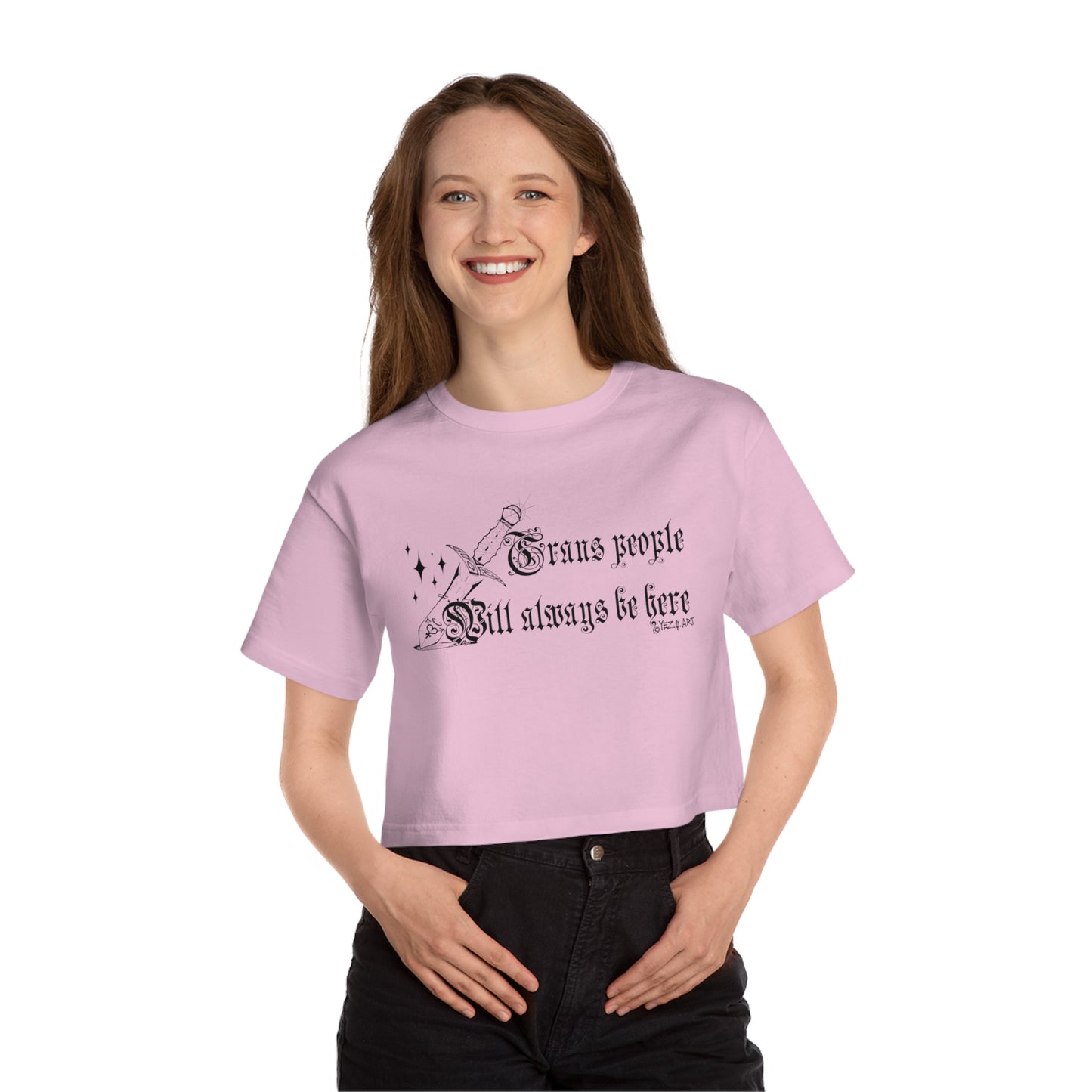 Perci Arai, Trans Life Champion Heritage Cropped T-Shirt