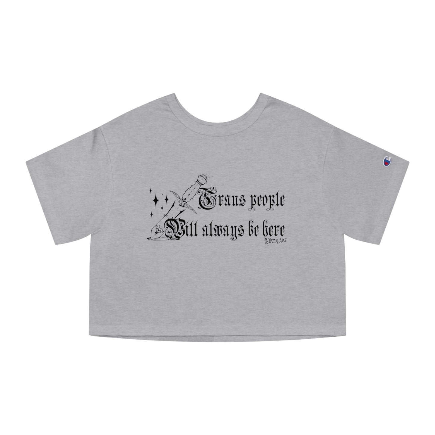 Perci Arai, Trans Life Champion Heritage Cropped T-Shirt