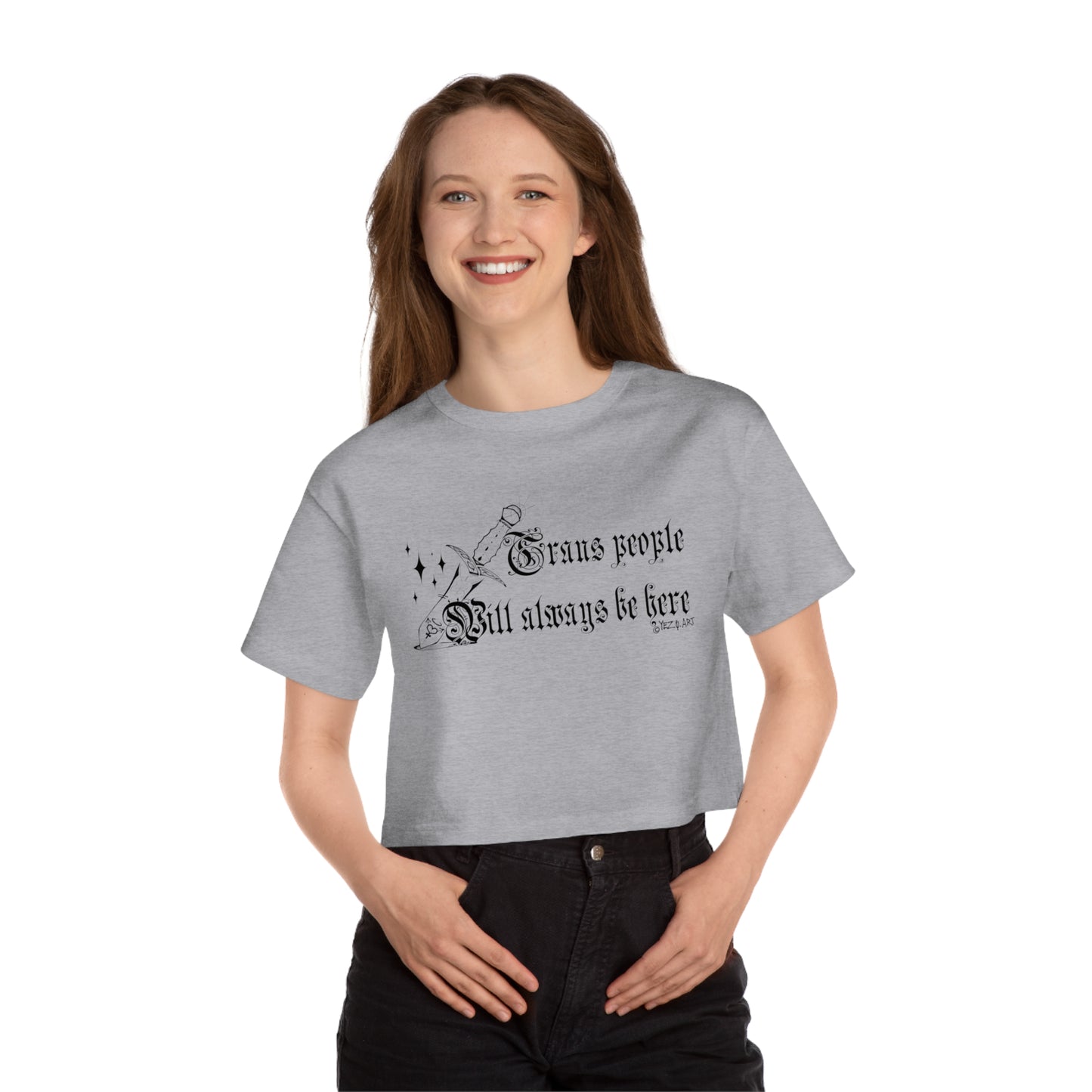 Perci Arai, Trans Life Champion Heritage Cropped T-Shirt