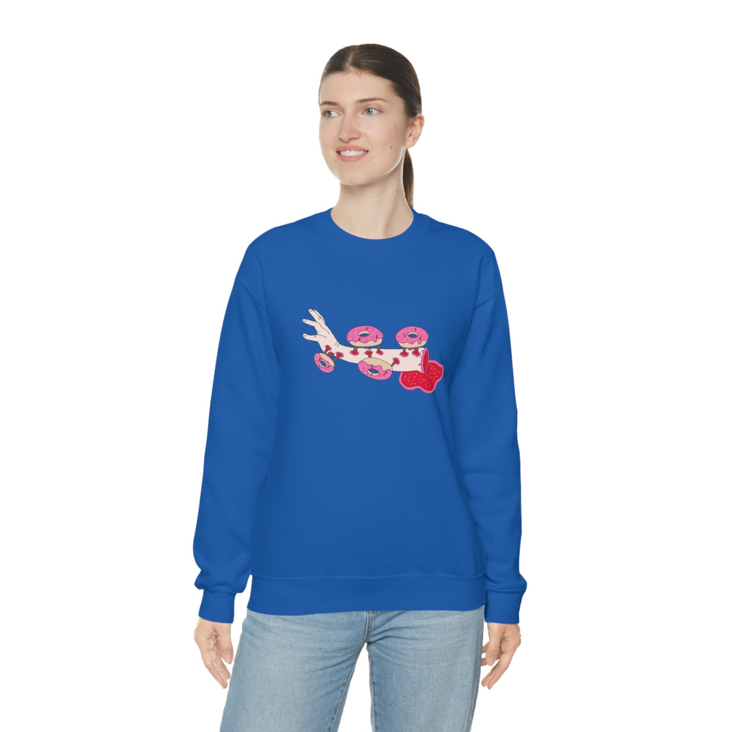 Clarice Benz, Surprise Crewneck Sweatshirt