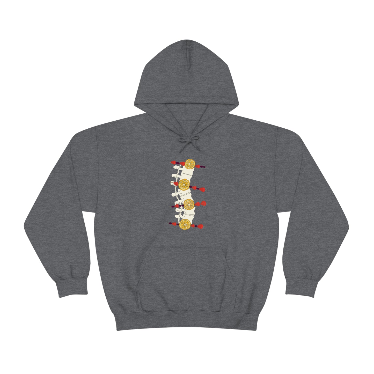 Clarice Benz, Spinal Fruit Kabob Hoodie