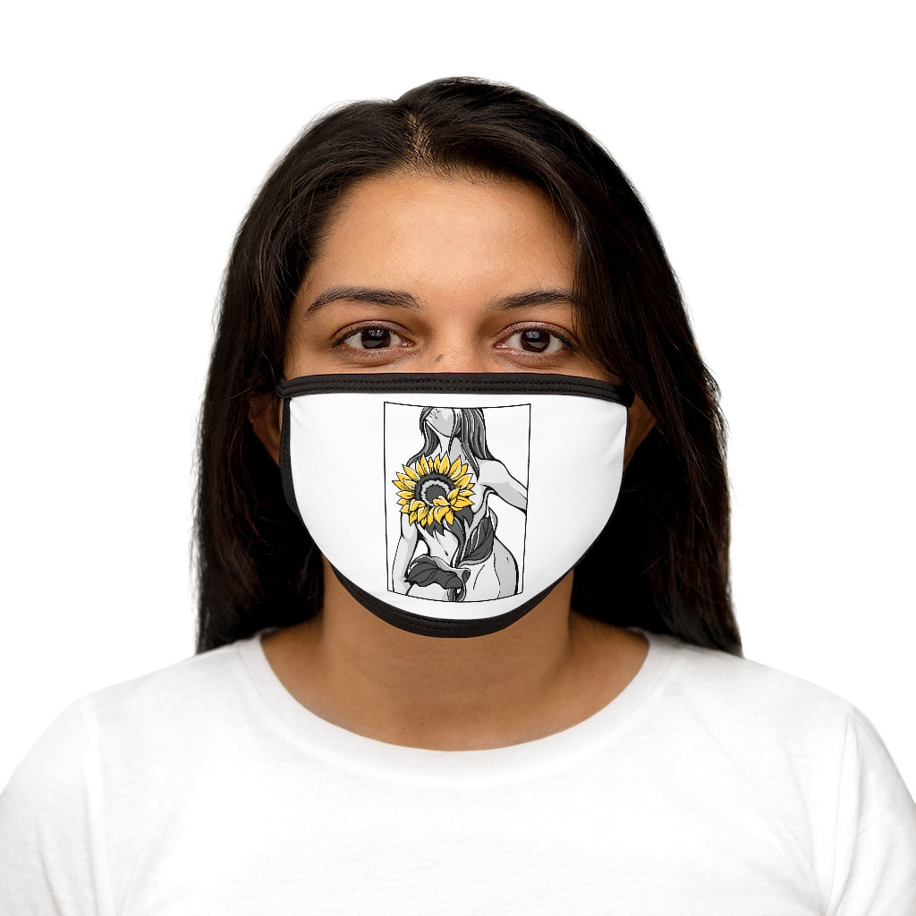 Danielle Twichel, SNFLWR Mixed-Fabric Face Mask