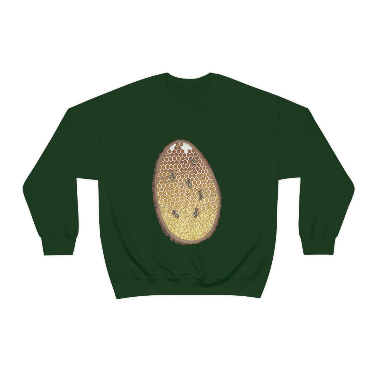 Janelle Lotz, Honeycomb Heavy Blend™ Crewneck Sweatshirt