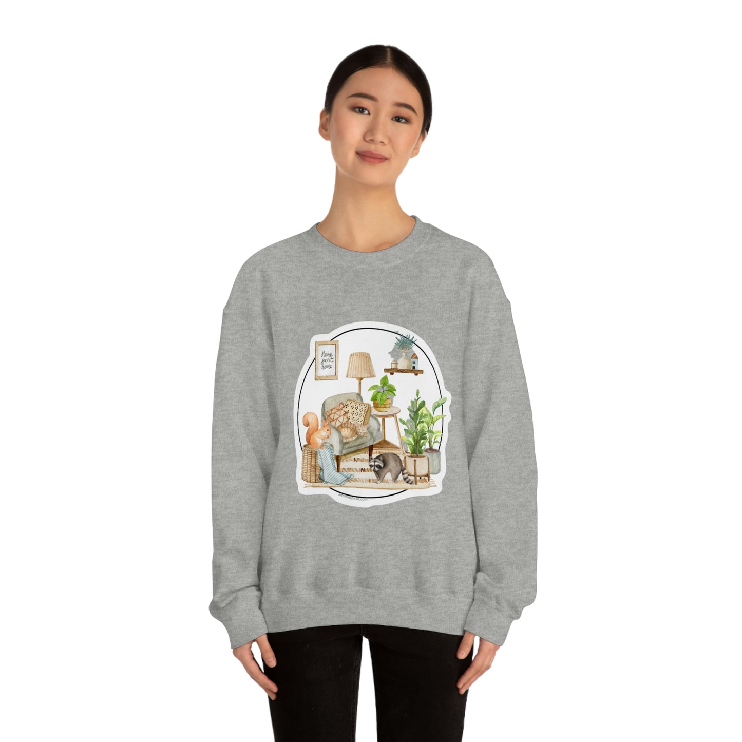 Catherine Hayford, Family Time Crewneck Sweatshirt