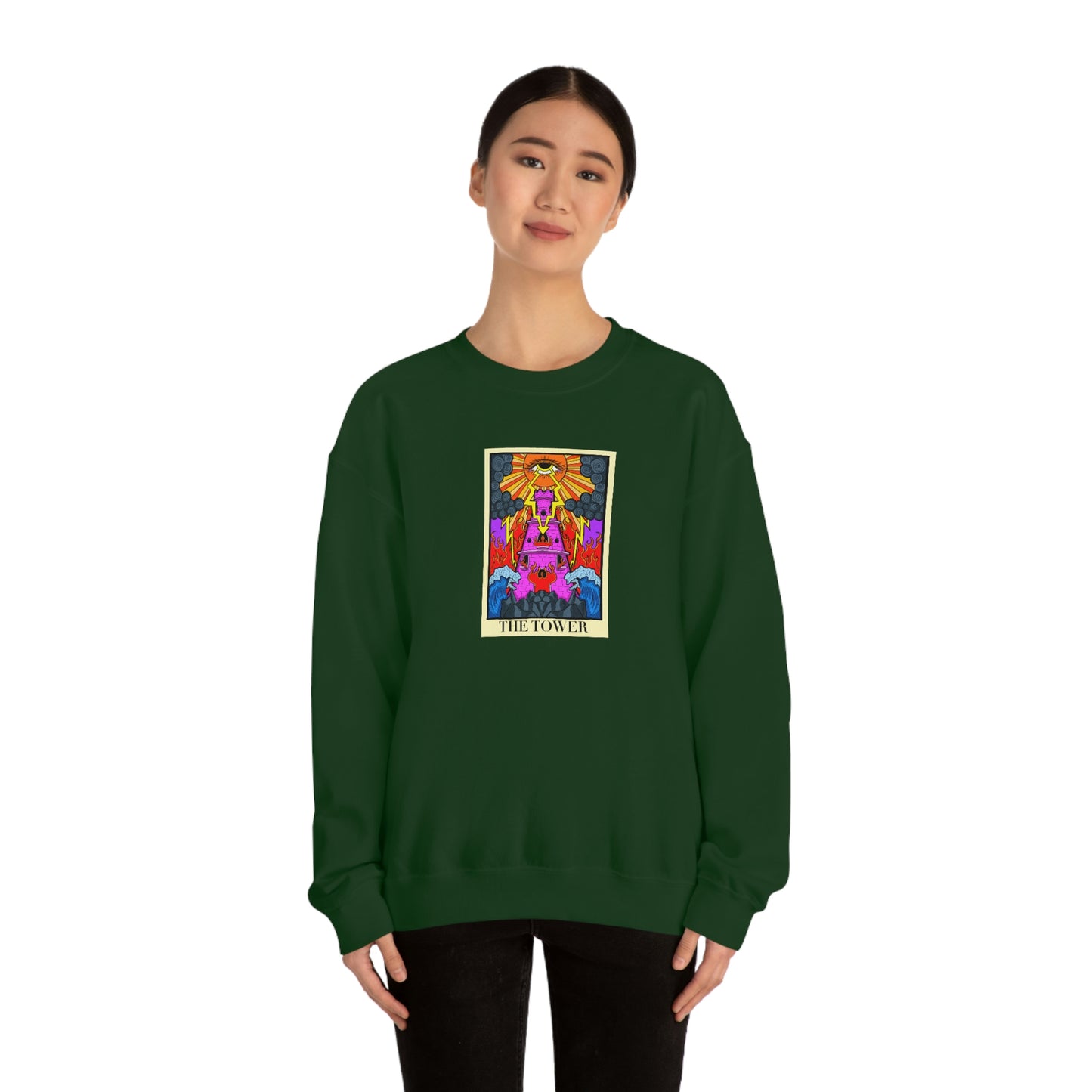 Kait Merryman, The Tower Crewneck Sweatshirt