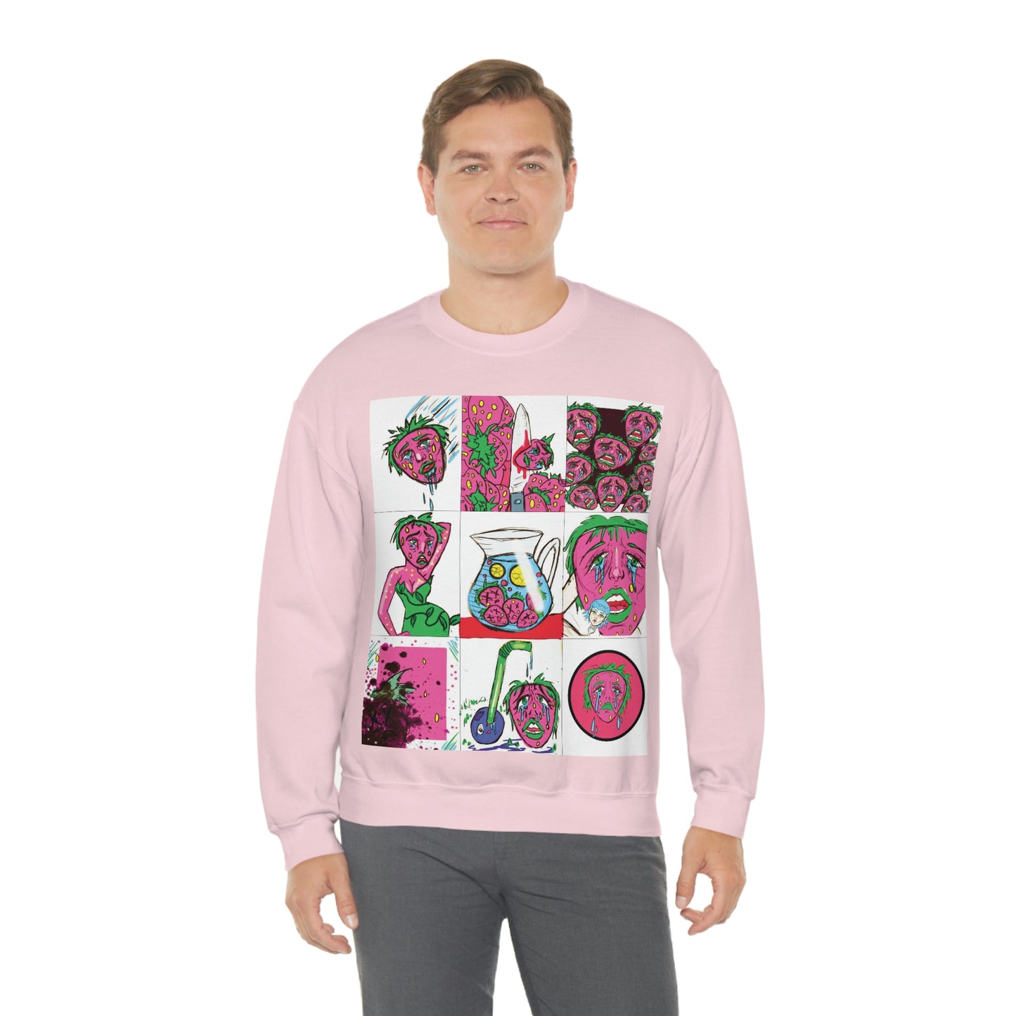 Kait Merryman, Strawberry Trading Cards Crewneck Sweatshirt
