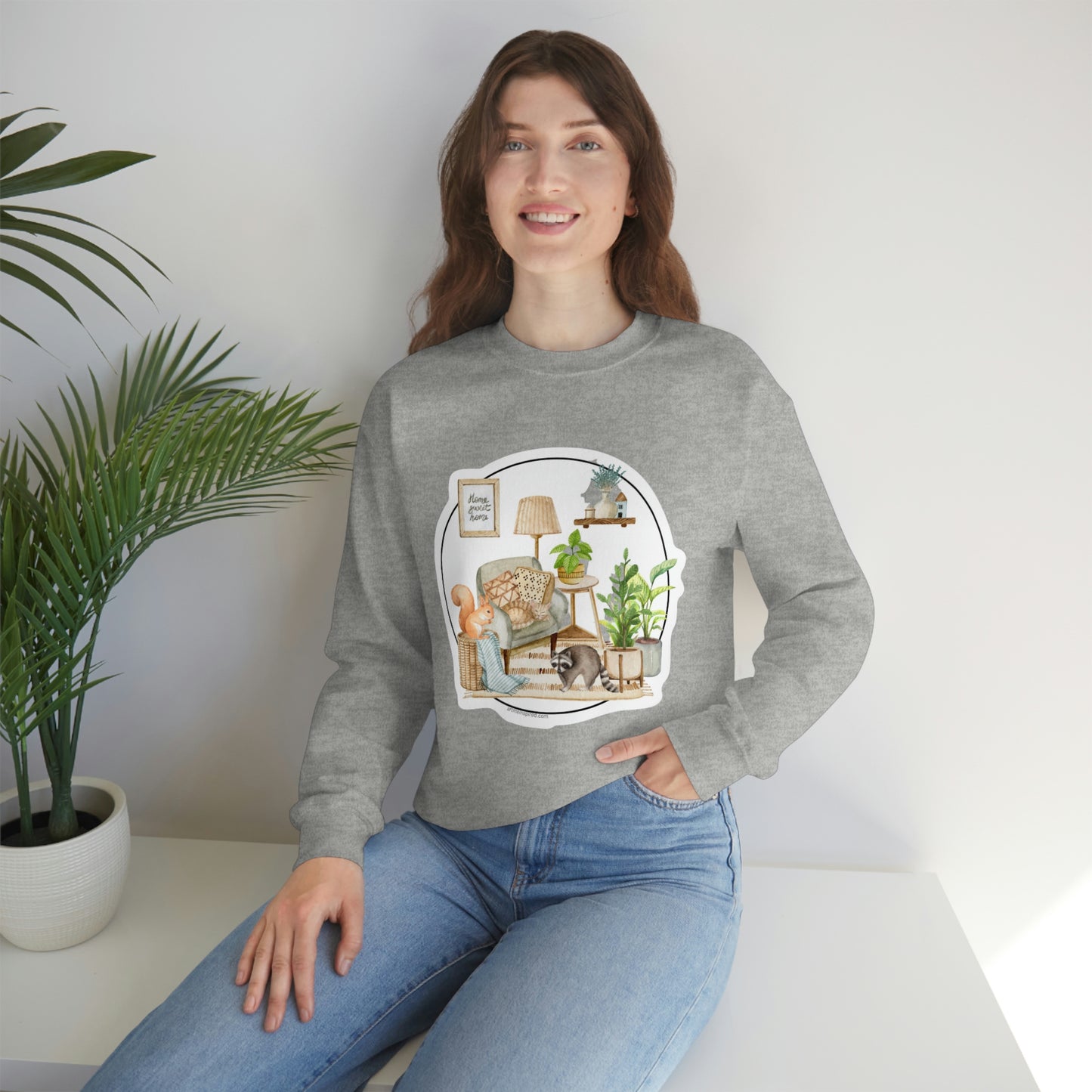 Catherine Hayford, Family Time Crewneck Sweatshirt