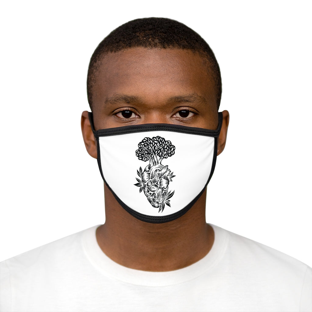 Danielle Twichel, Fertile Heart Mixed-Fabric Face Mask