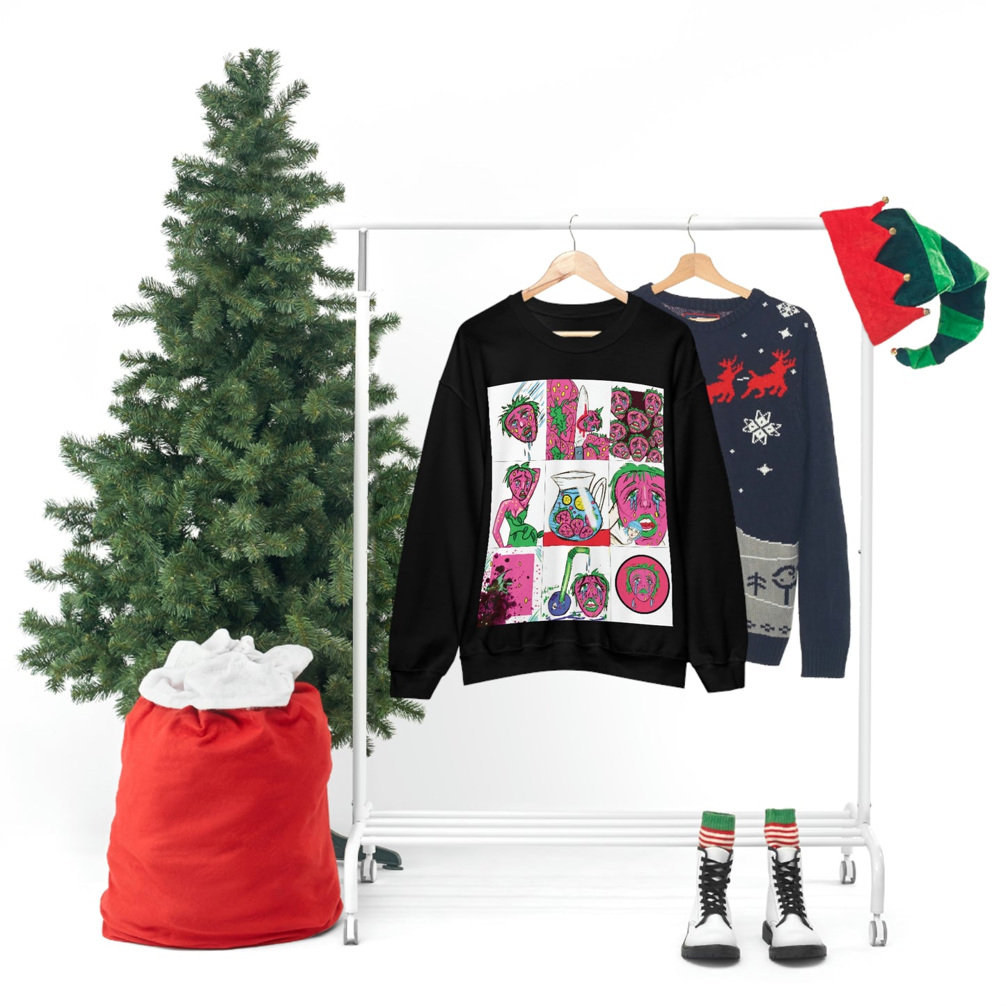 Kait Merryman, Strawberry Trading Cards Crewneck Sweatshirt