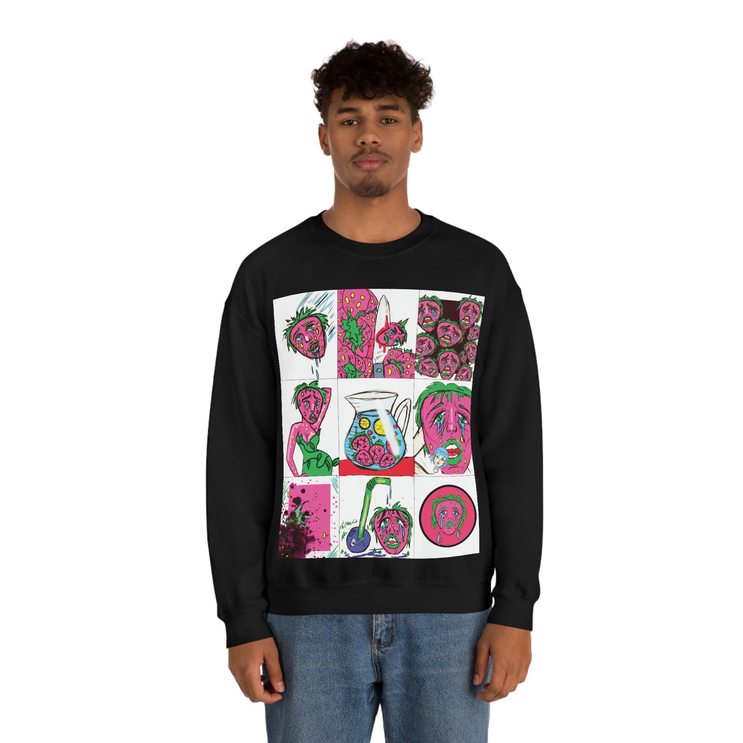 Kait Merryman, Strawberry Trading Cards Crewneck Sweatshirt