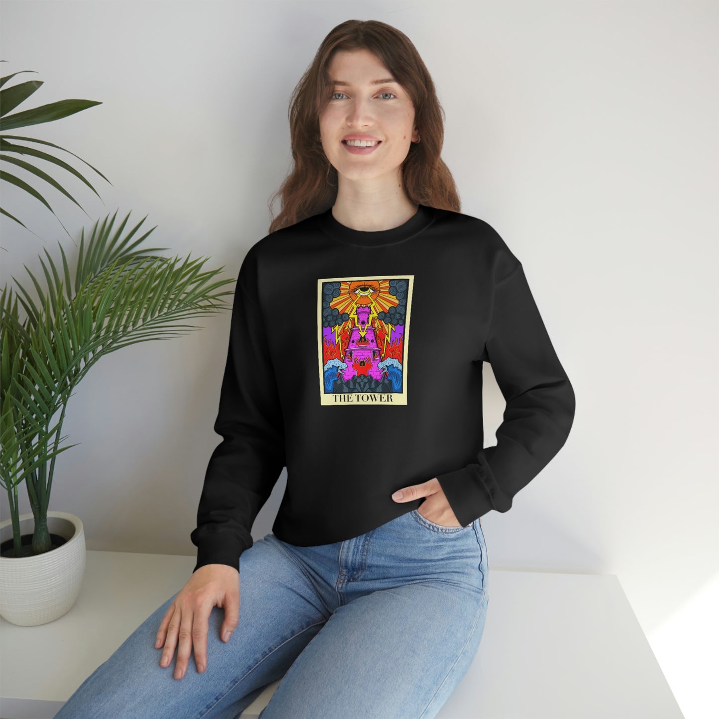 Kait Merryman, The Tower Crewneck Sweatshirt