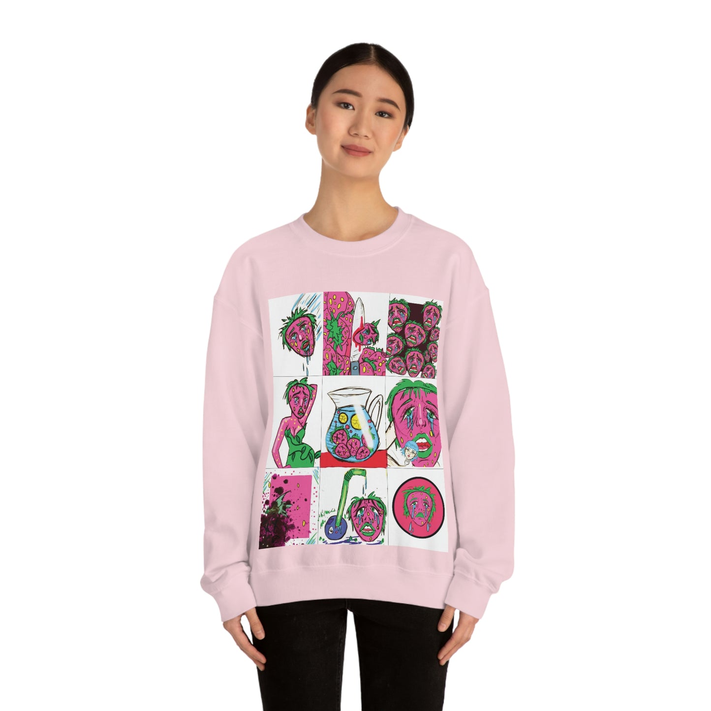 Kait Merryman, Strawberry Trading Cards Crewneck Sweatshirt