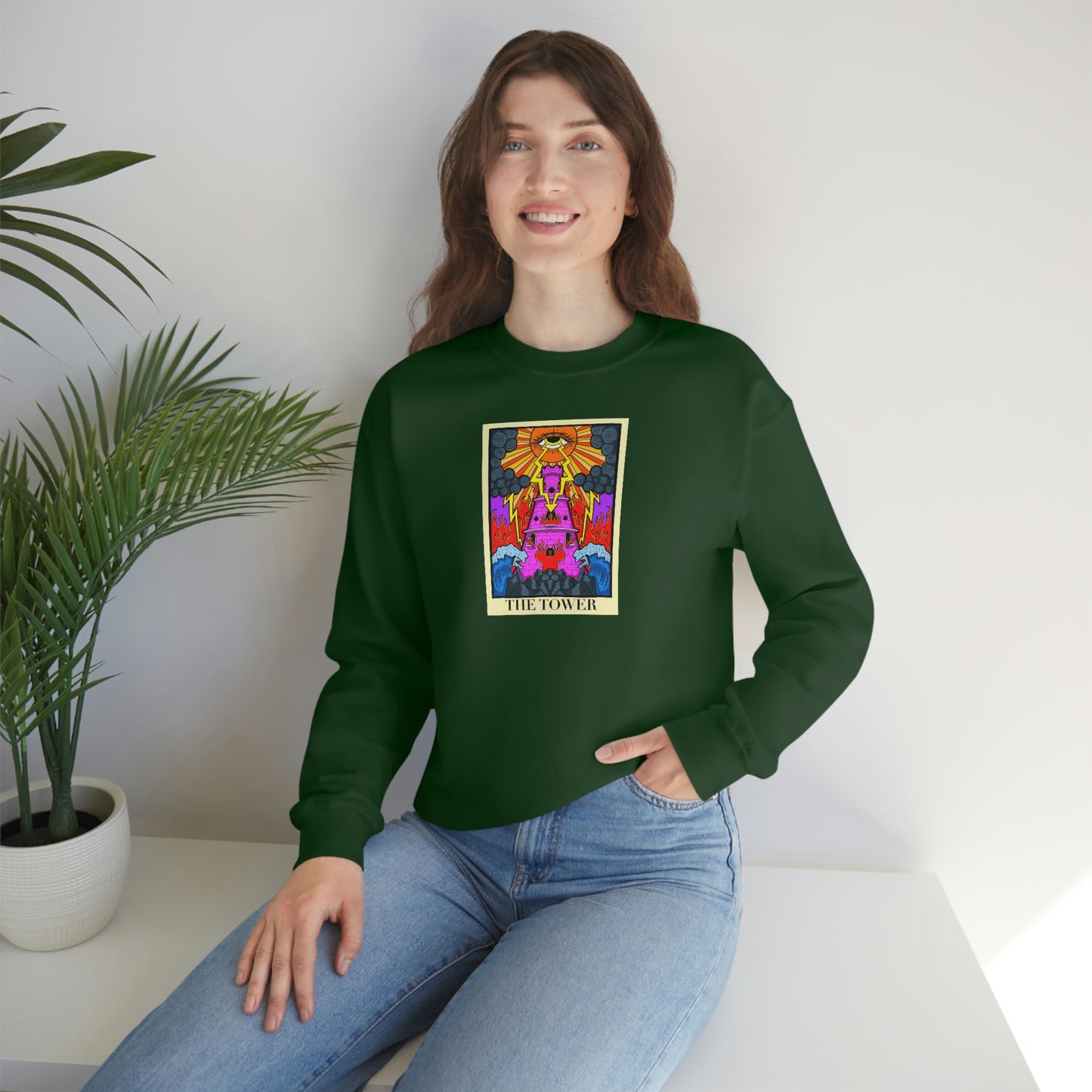 Kait Merryman, The Tower Crewneck Sweatshirt