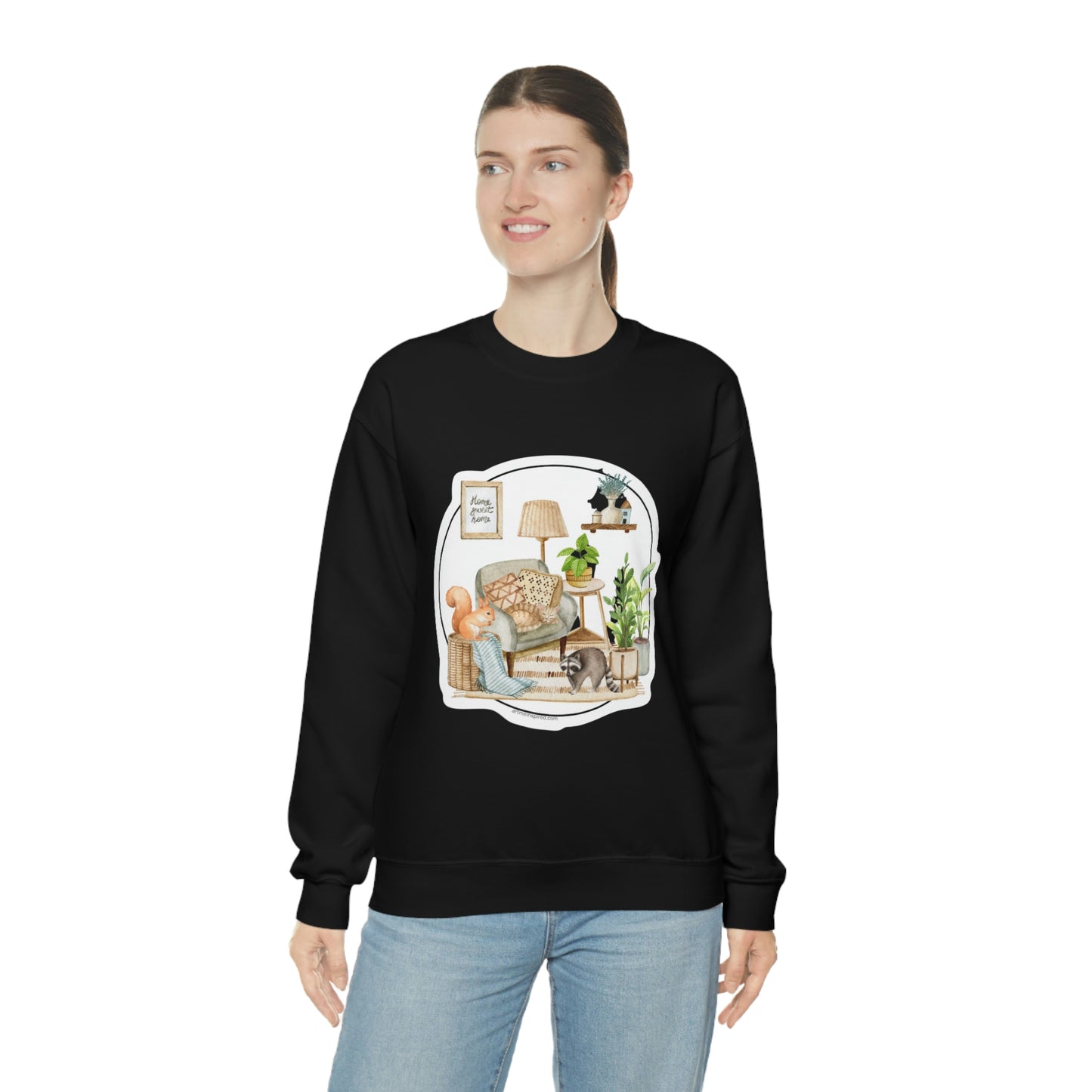 Catherine Hayford, Family Time Crewneck Sweatshirt