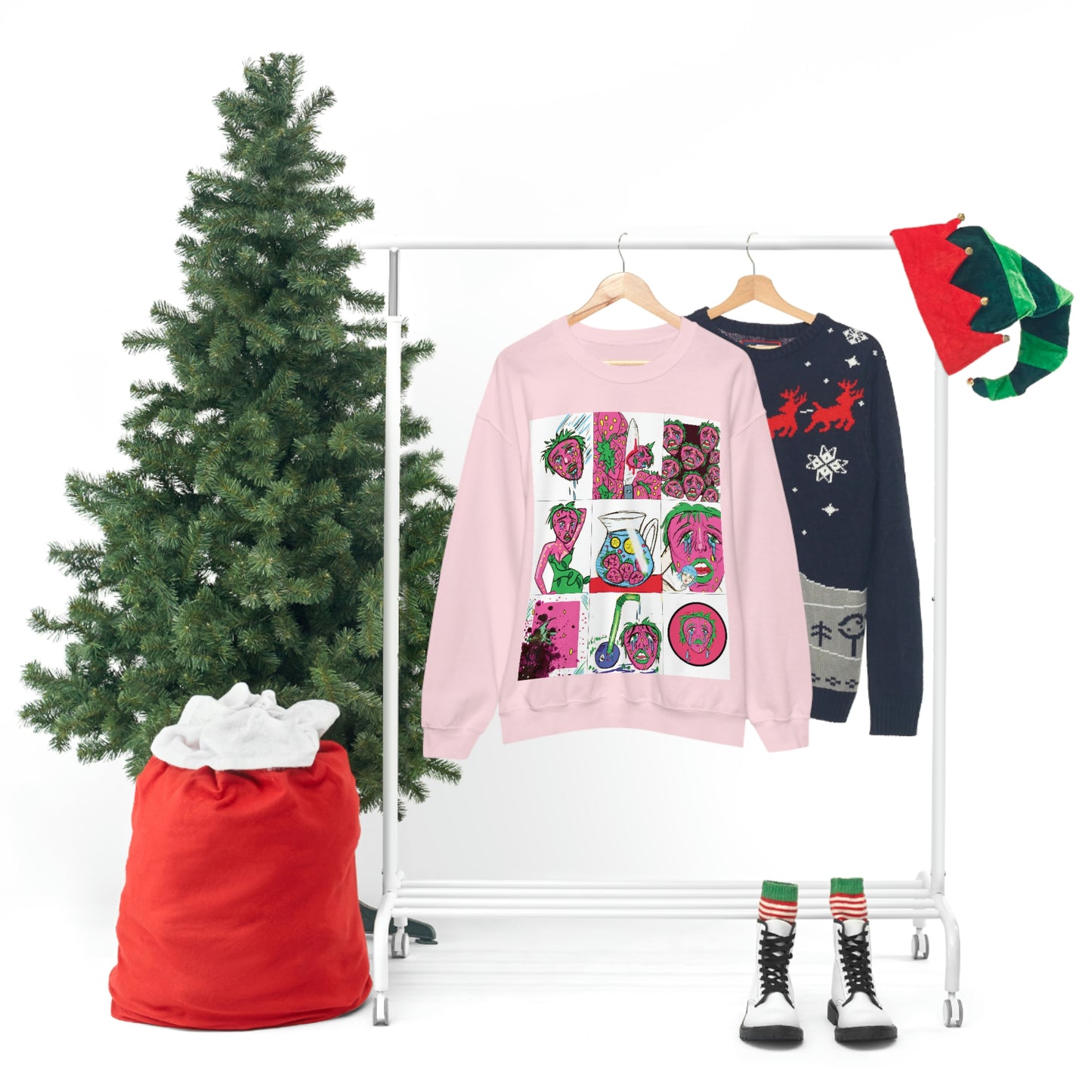 Kait Merryman, Strawberry Trading Cards Crewneck Sweatshirt