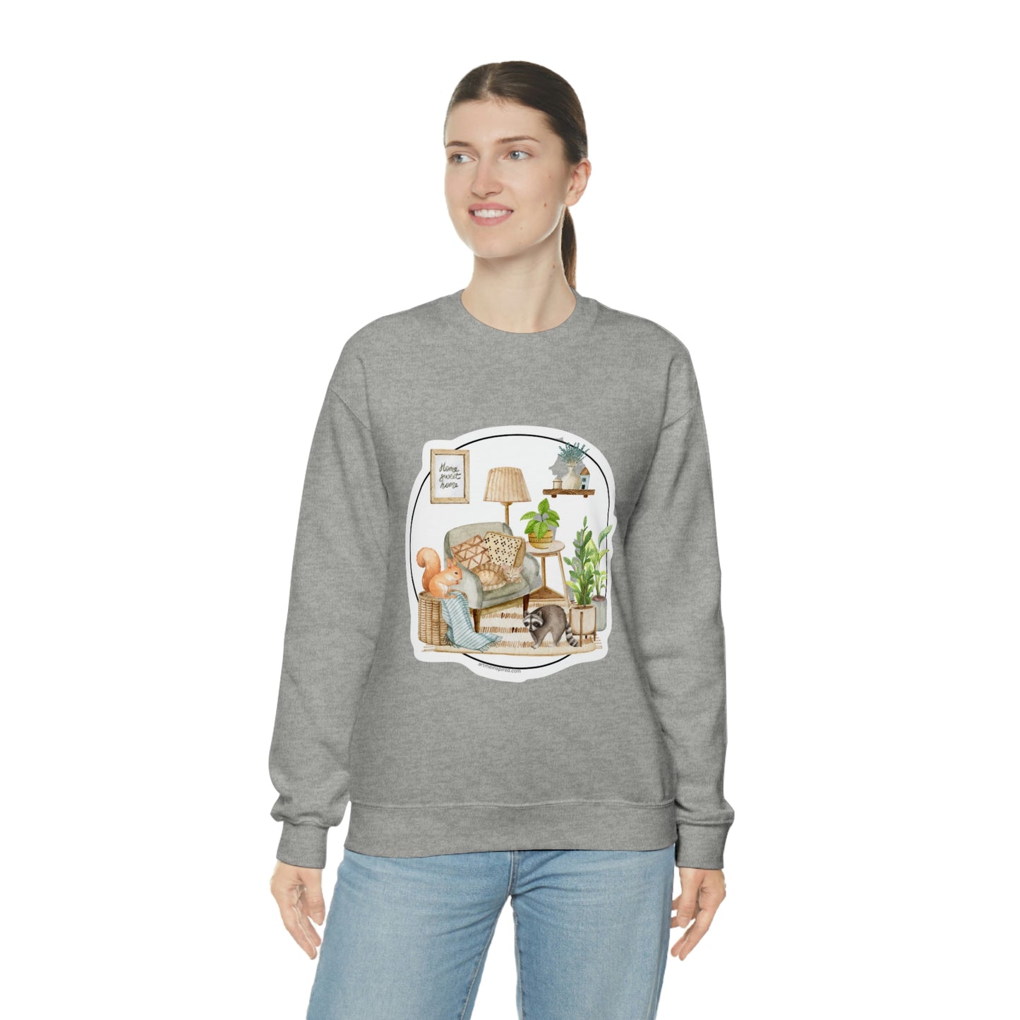 Catherine Hayford, Family Time Crewneck Sweatshirt