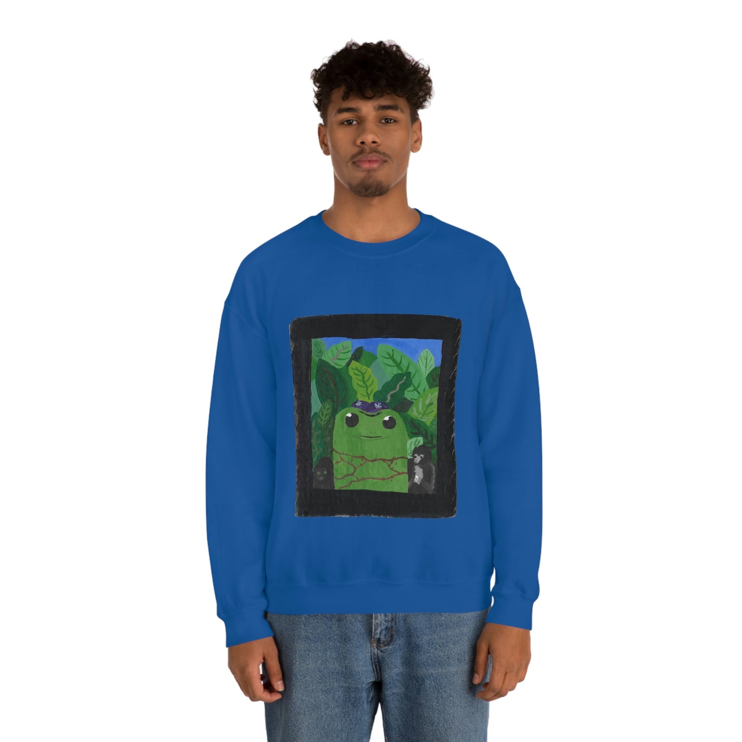 Maya Zavala, Frog Frieda Crewneck Sweatshirt