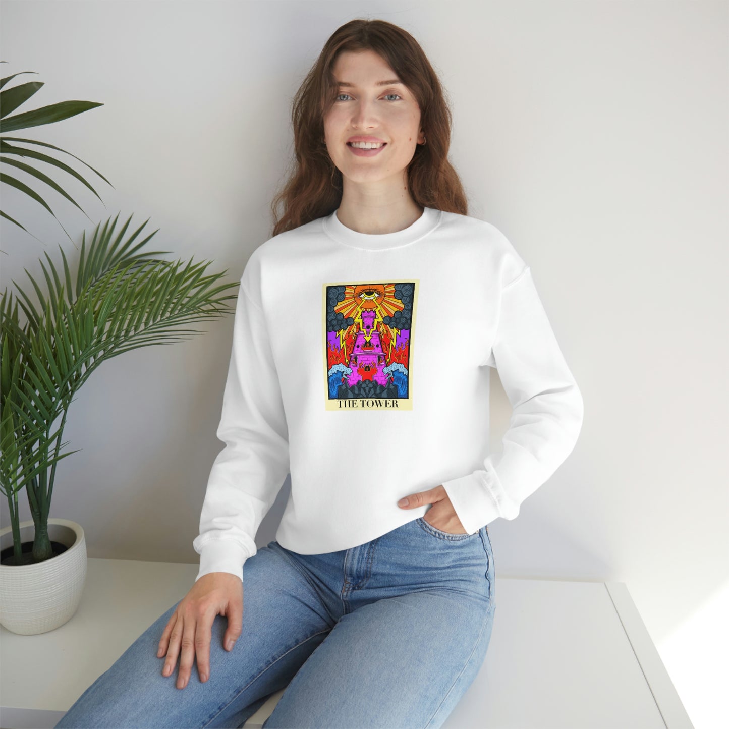 Kait Merryman, The Tower Crewneck Sweatshirt