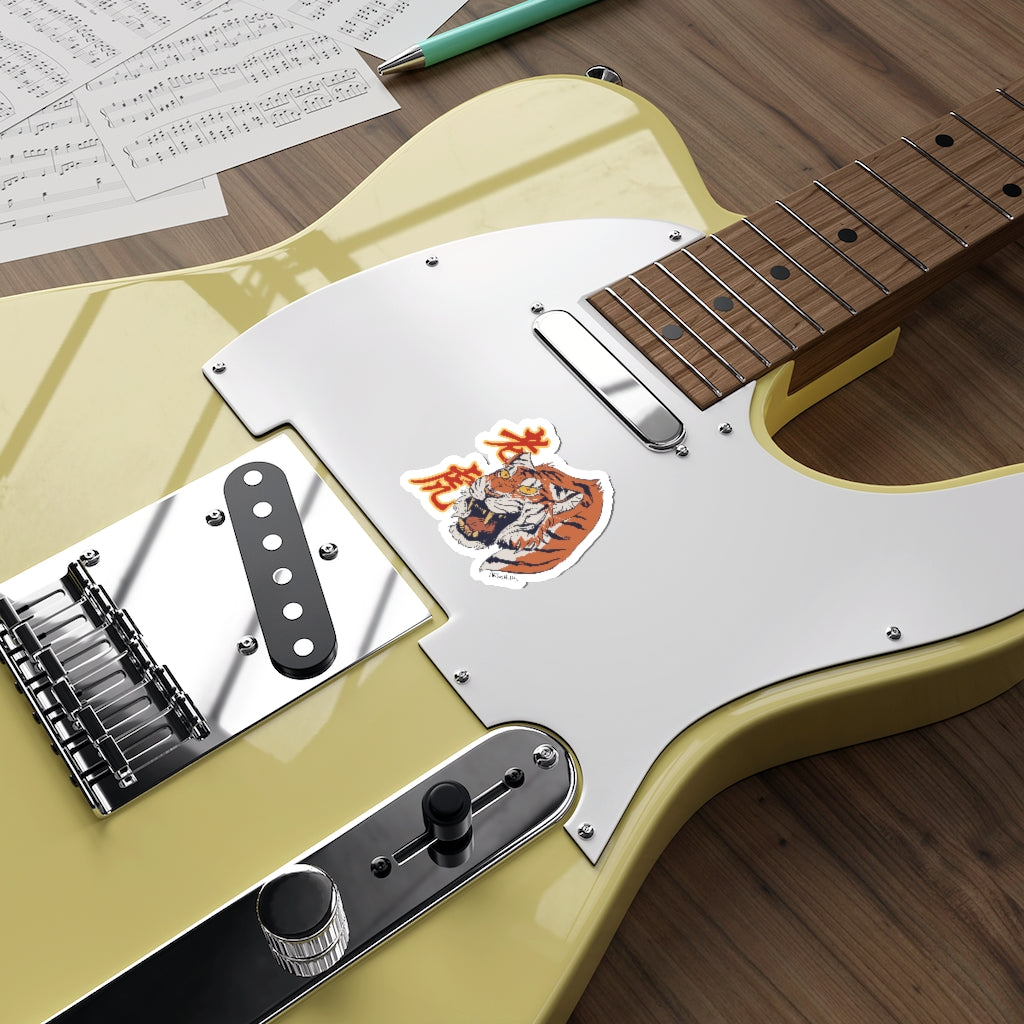 Minna Zhou, Tiger Die-Cut Stickers