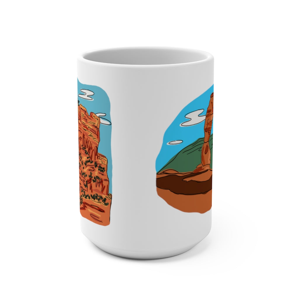Ashley Laren, Desert Arch x Sedona Travels Mug 15oz
