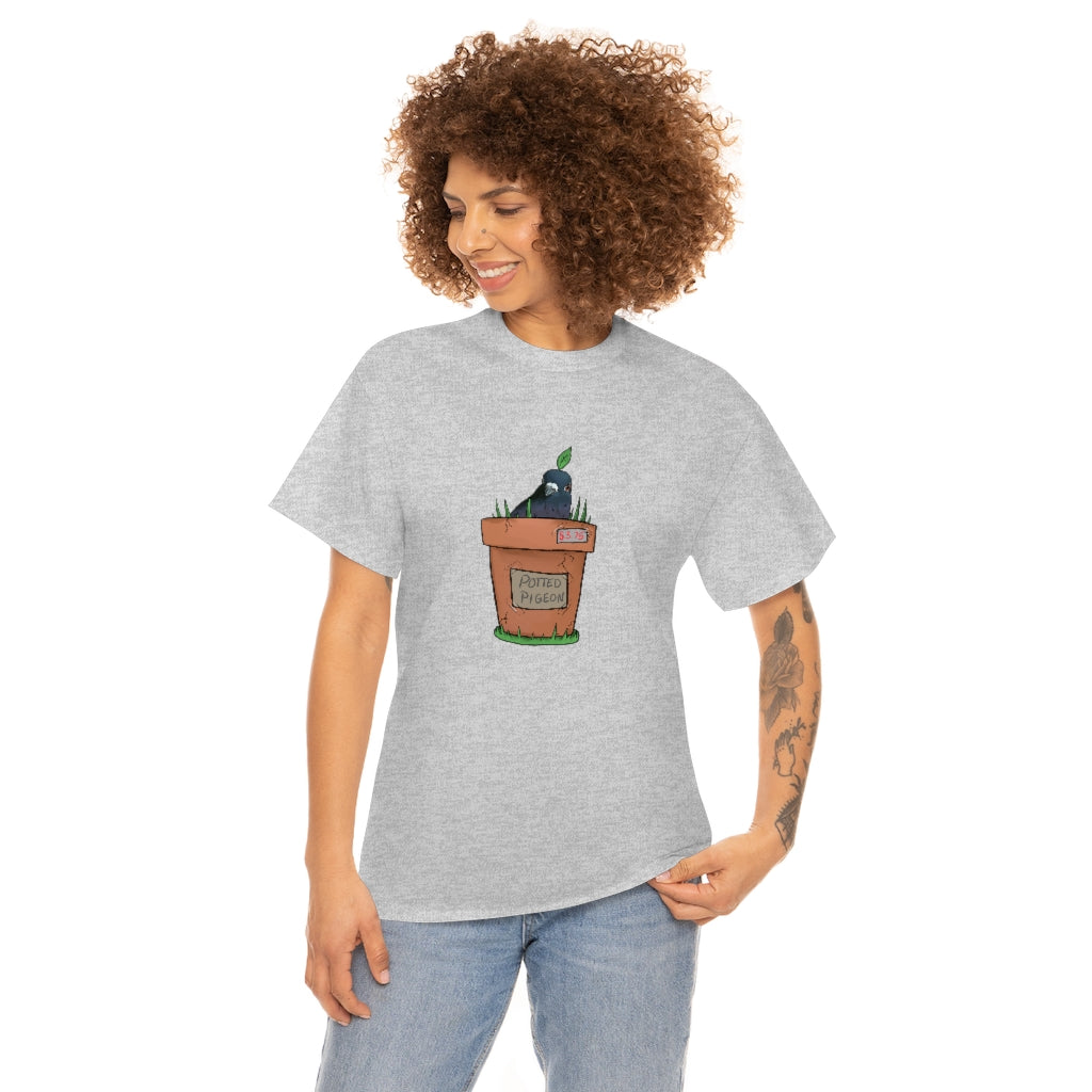 Deanna Gray, Potted Pigeon T-Shirt