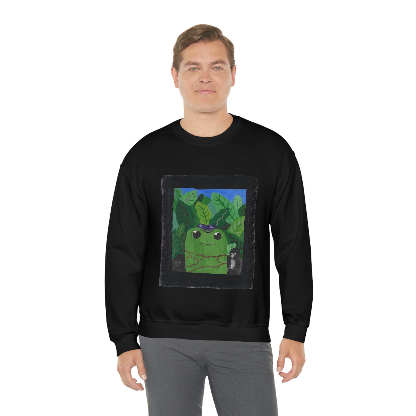 Maya Zavala, Frog Frieda Crewneck Sweatshirt