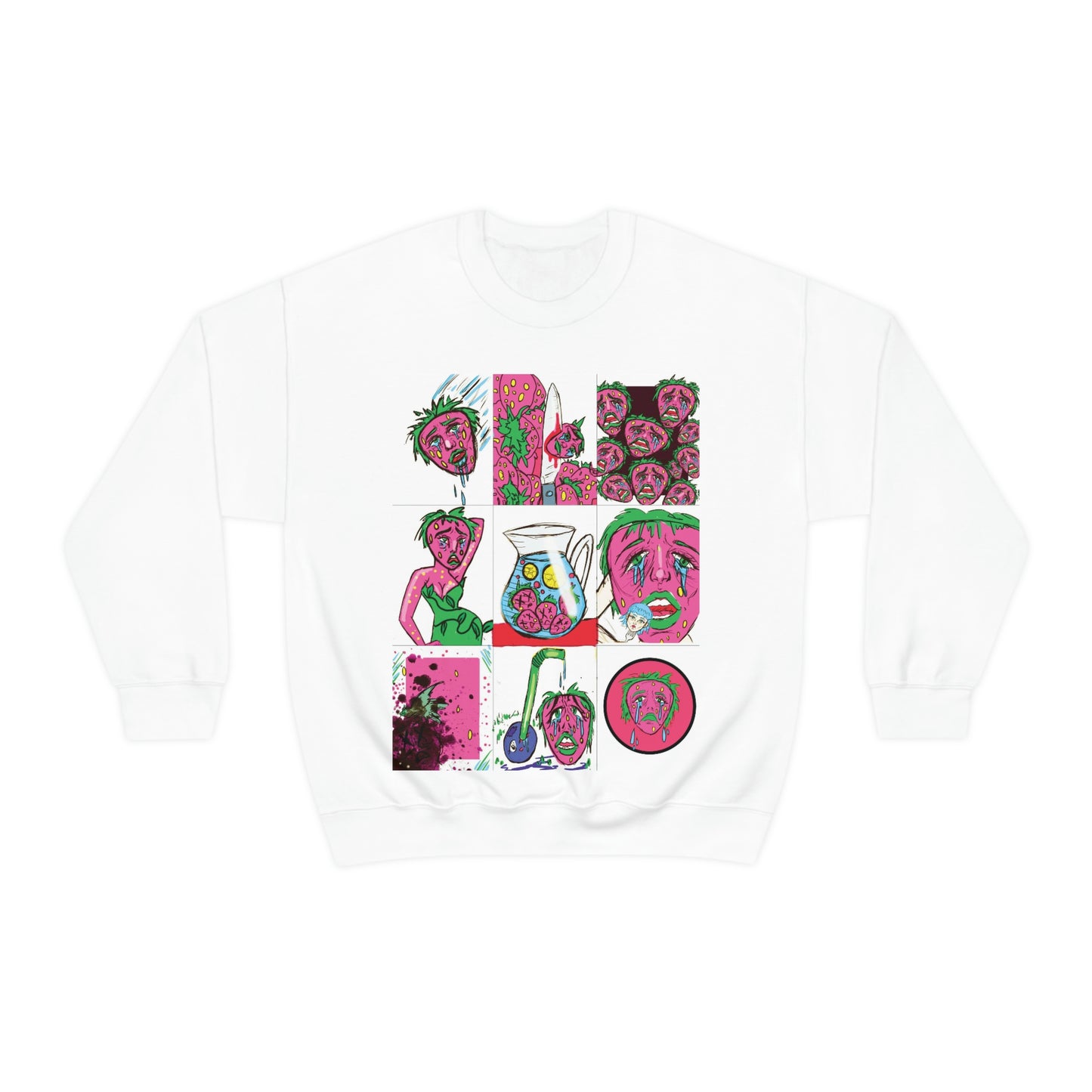 Kait Merryman, Strawberry Trading Cards Crewneck Sweatshirt
