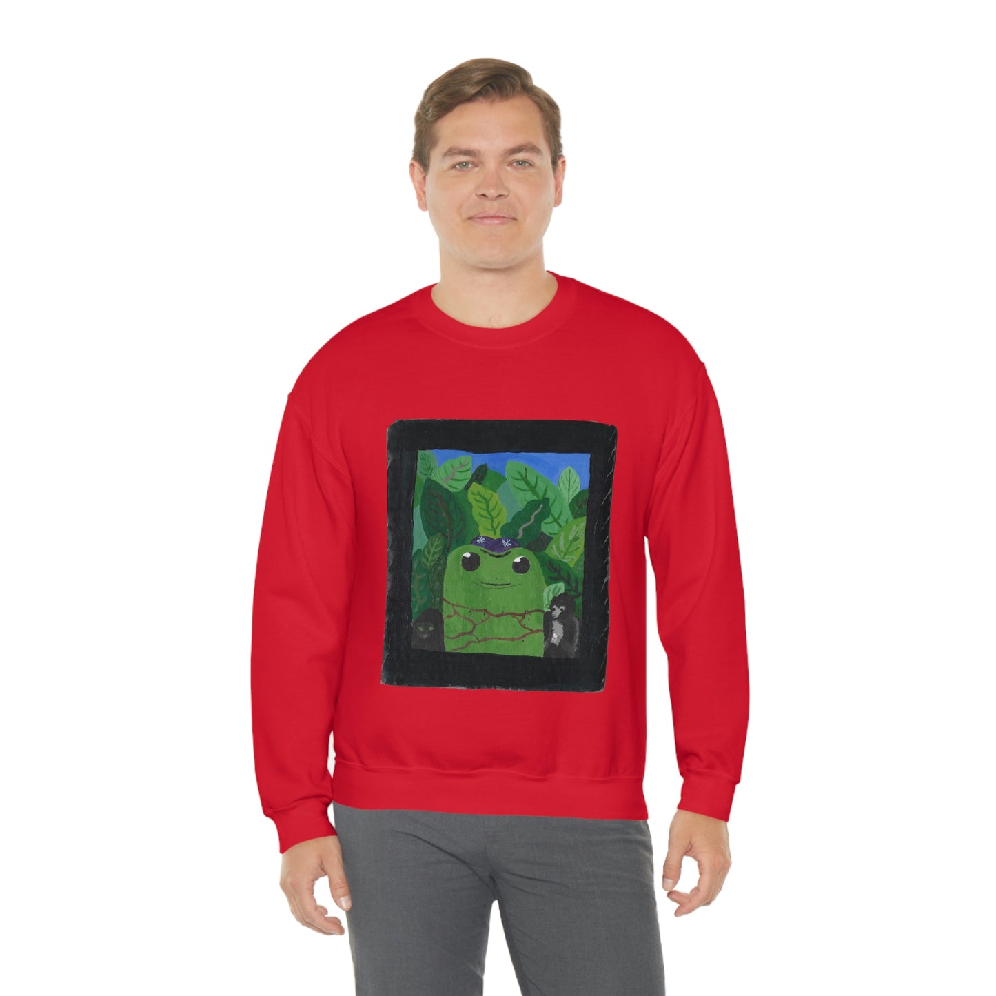 Maya Zavala, Frog Frieda Crewneck Sweatshirt
