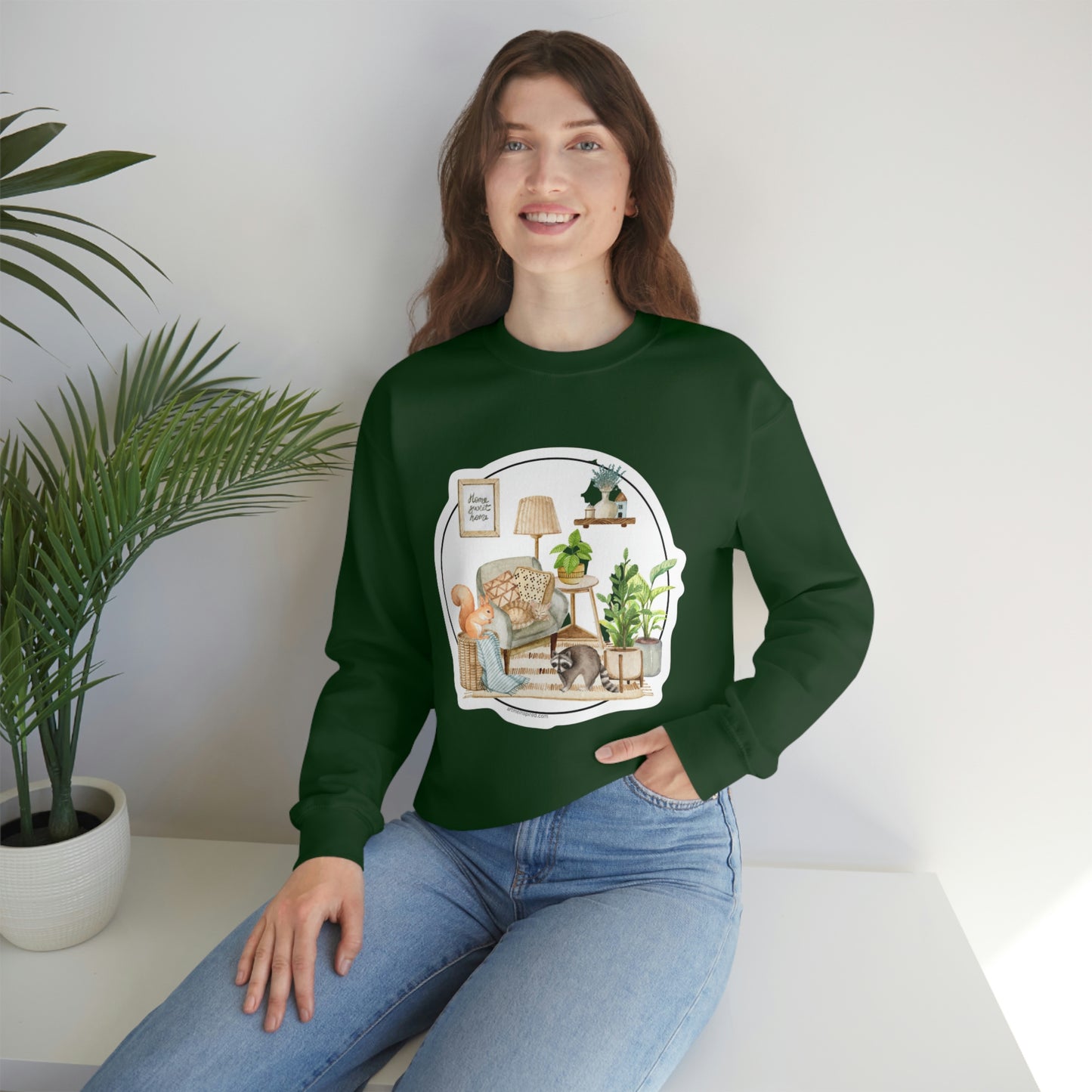 Catherine Hayford, Family Time Crewneck Sweatshirt