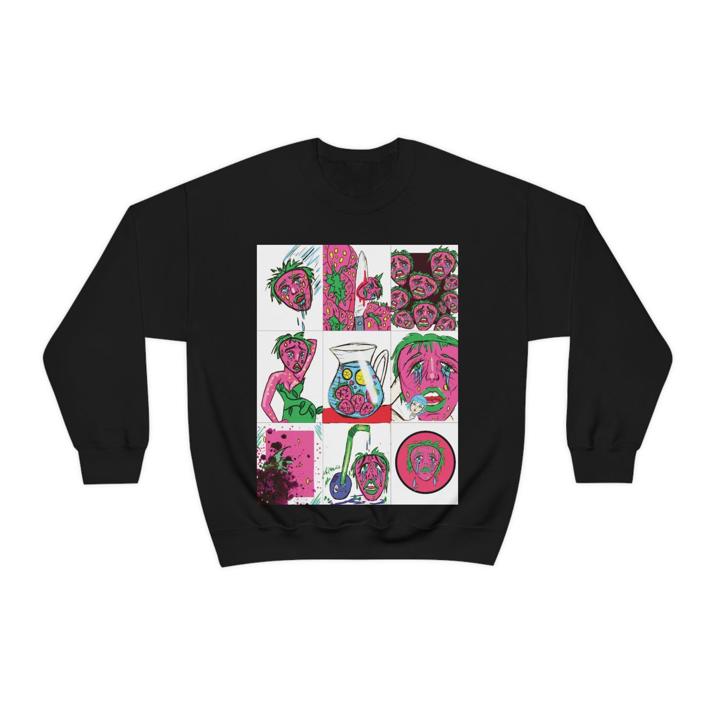 Kait Merryman, Strawberry Trading Cards Crewneck Sweatshirt