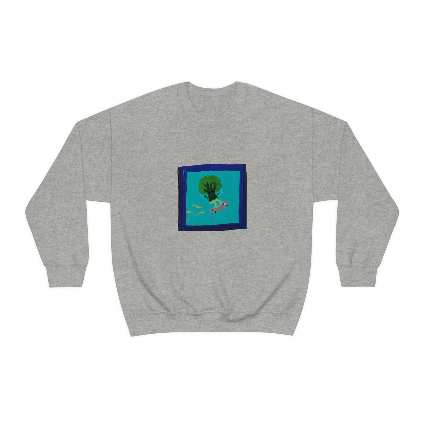 Maya Zavala, Broccoli Rockoli Crewneck Sweatshirt