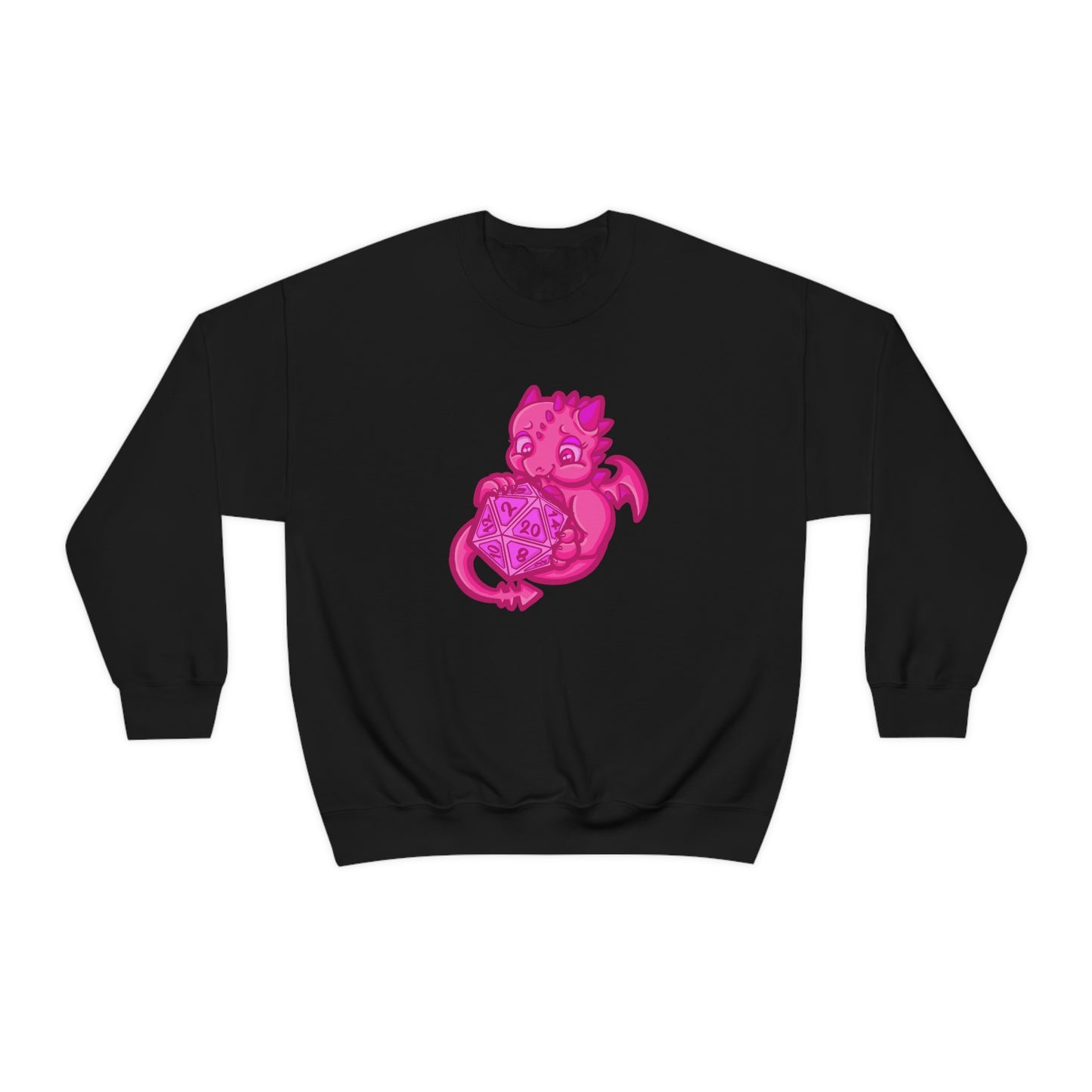 Kait Merryman, D20 Dragon Crewneck Sweatshirt