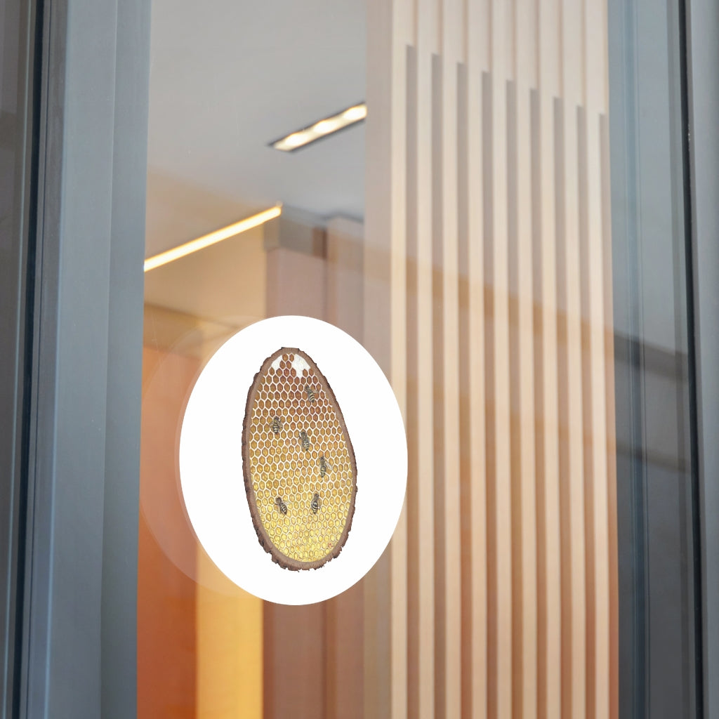 Janelle Lotz, Honeycomb Round Vinyl Stickers