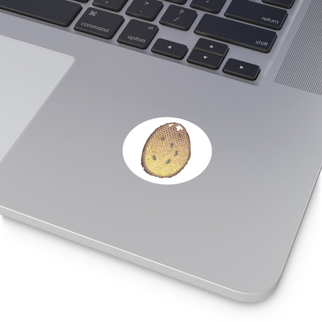 Janelle Lotz, Honeycomb Round Vinyl Stickers